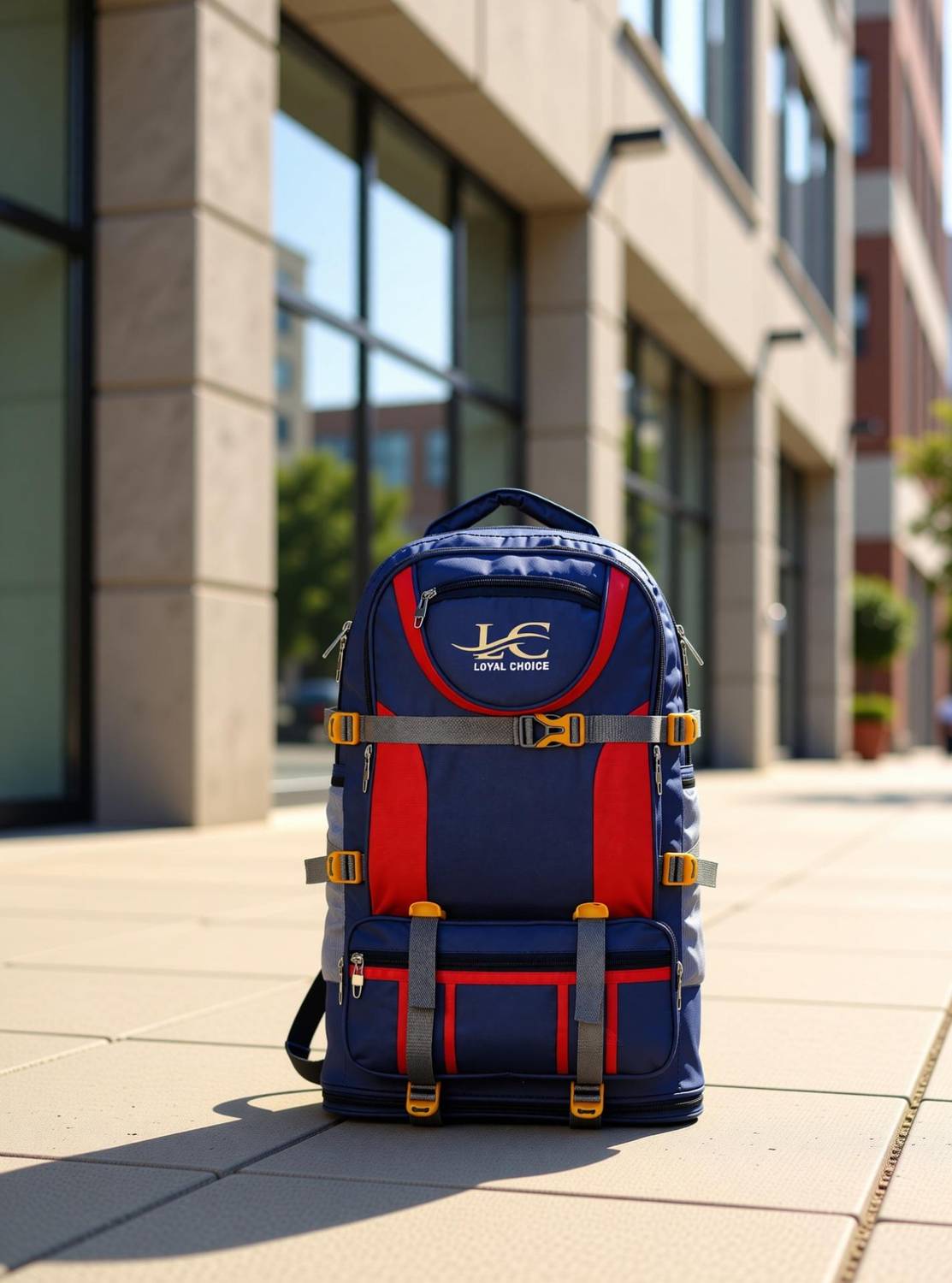 Loyal Choice Expandable 60L Trekking Rucksack, Blue at ₹427 (89% Off) – Shopsy