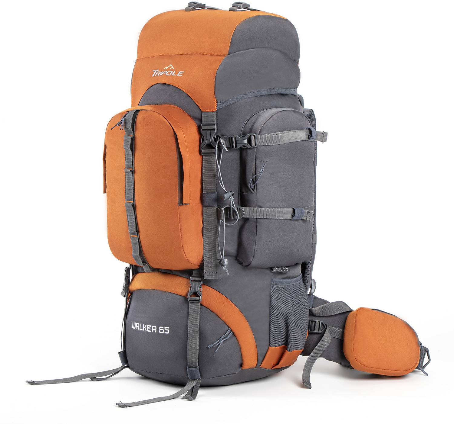 Tripole Walker Rucksack 65L Orange - Image 5