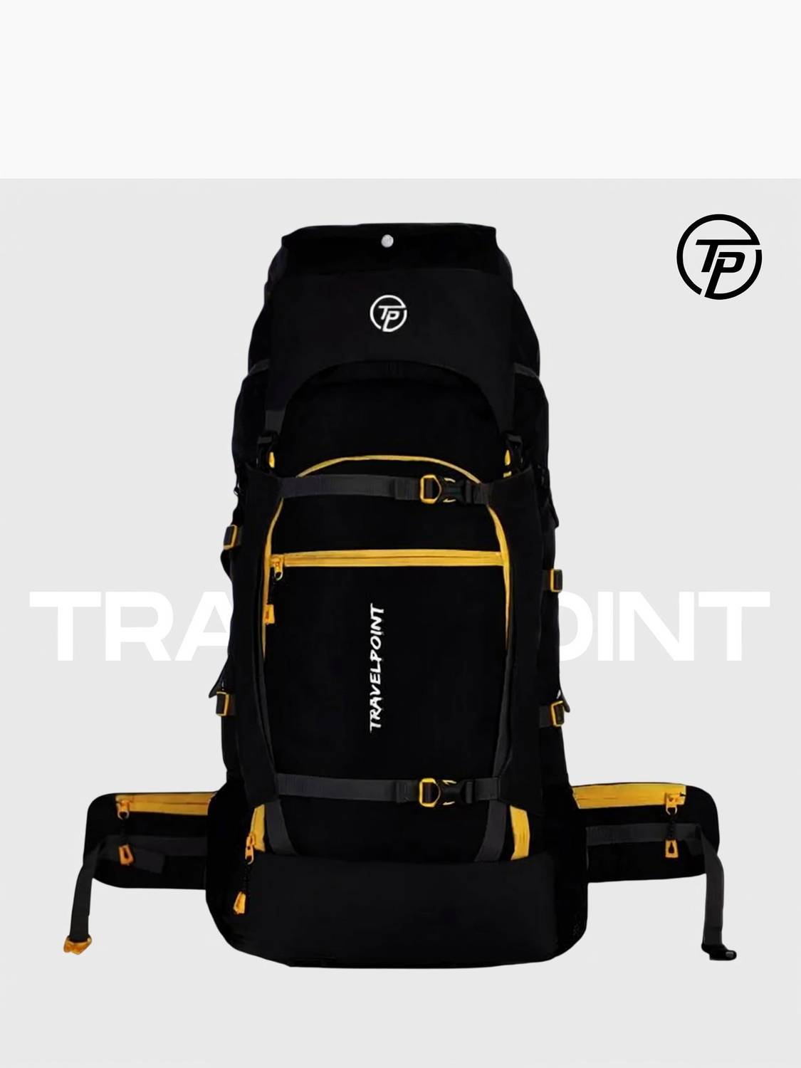 TRAVEL POINT WATERPROOF TREKKING BAG HIKKING BACKPACK FOR OUTDOOR Rucksack - 60 L