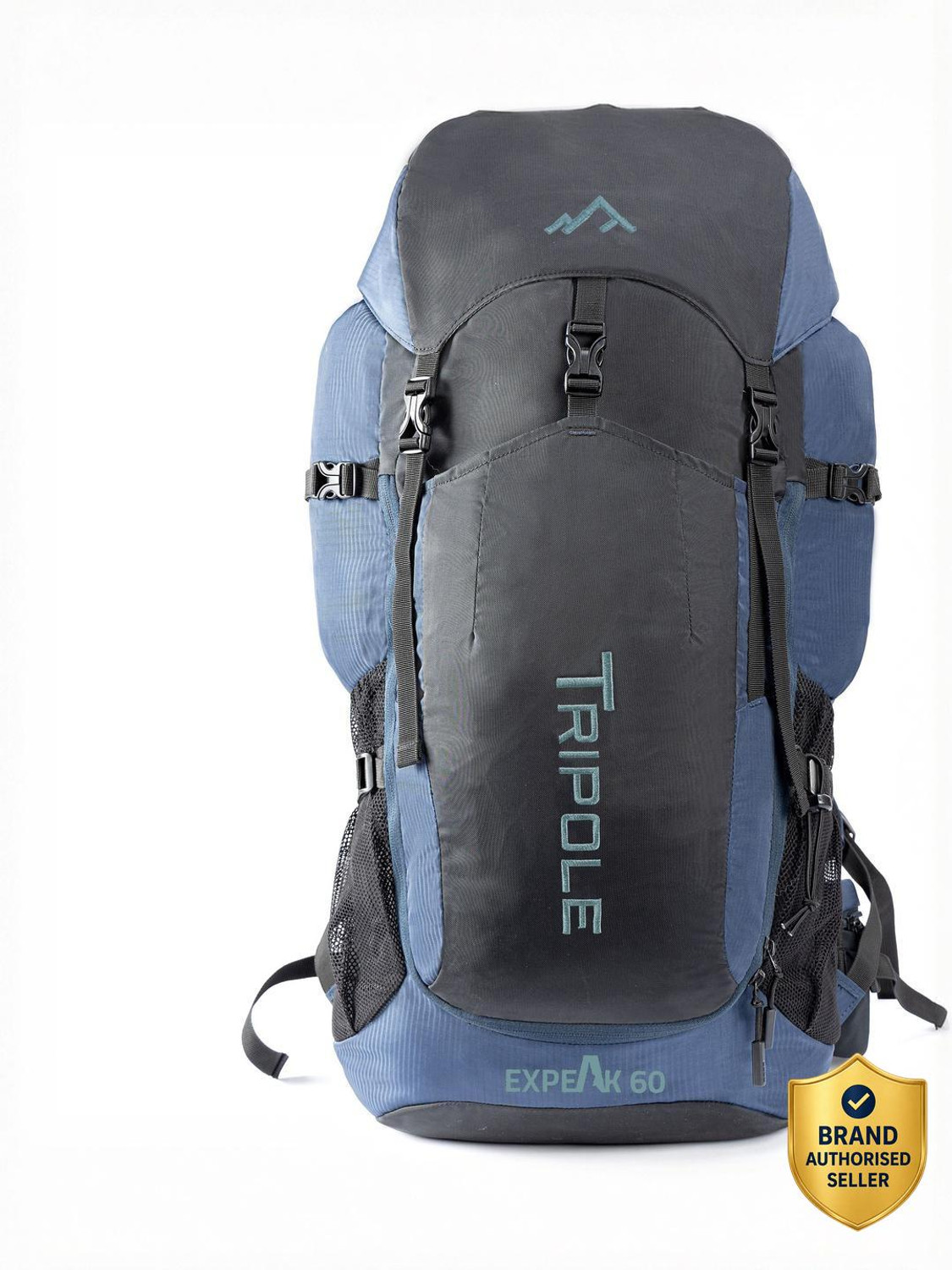 Image of Tripole Expeak 60L Rucksack Bag | Front Opening, Laptop Compartment & Raincover Rucksack - 60 L