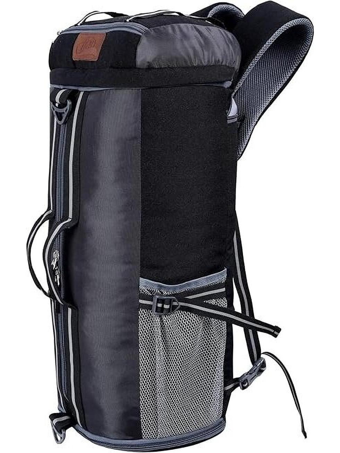 Image of Leatherworld Adventure Stylish Water Resistance Trekking Hiking Travel Bag Rucksack - 40 L (Grey)