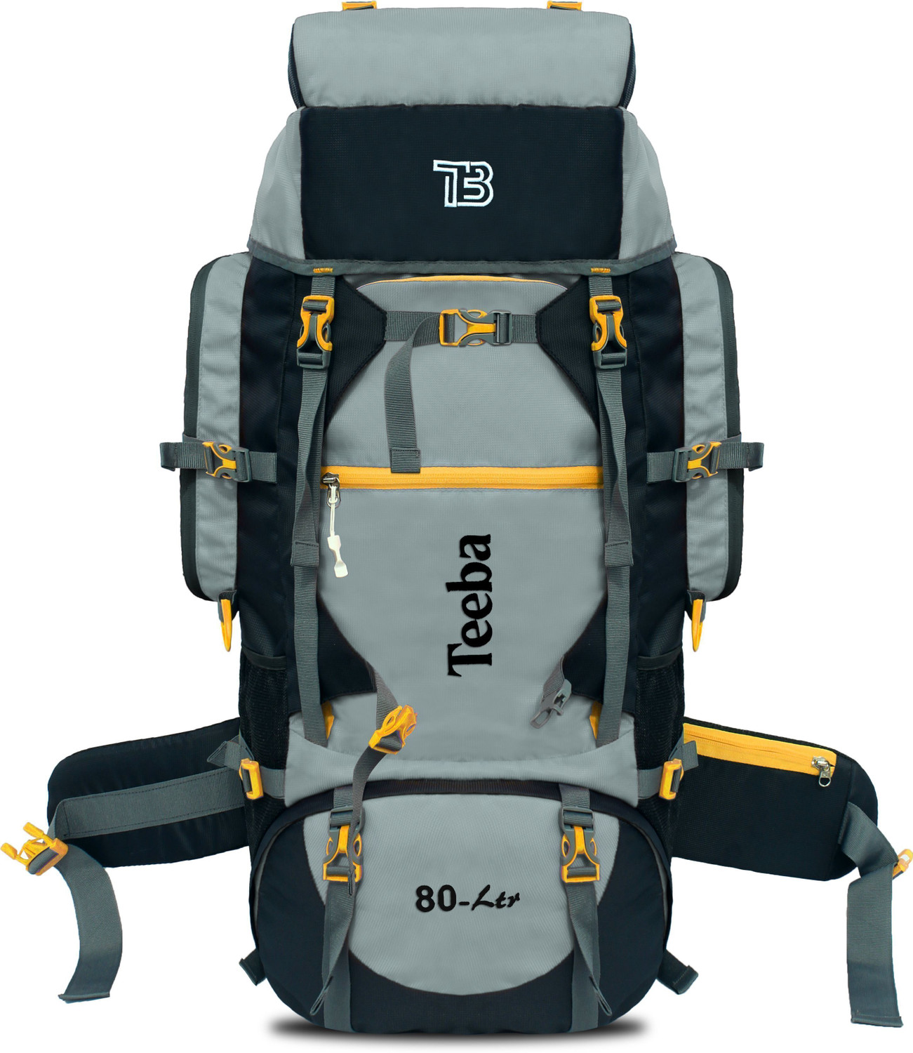 Image of Zikki Waterproof Trekking Hiking Camping Outdoor Camp Luggage Bag Tour Travel Backpack Rucksack - 80 L