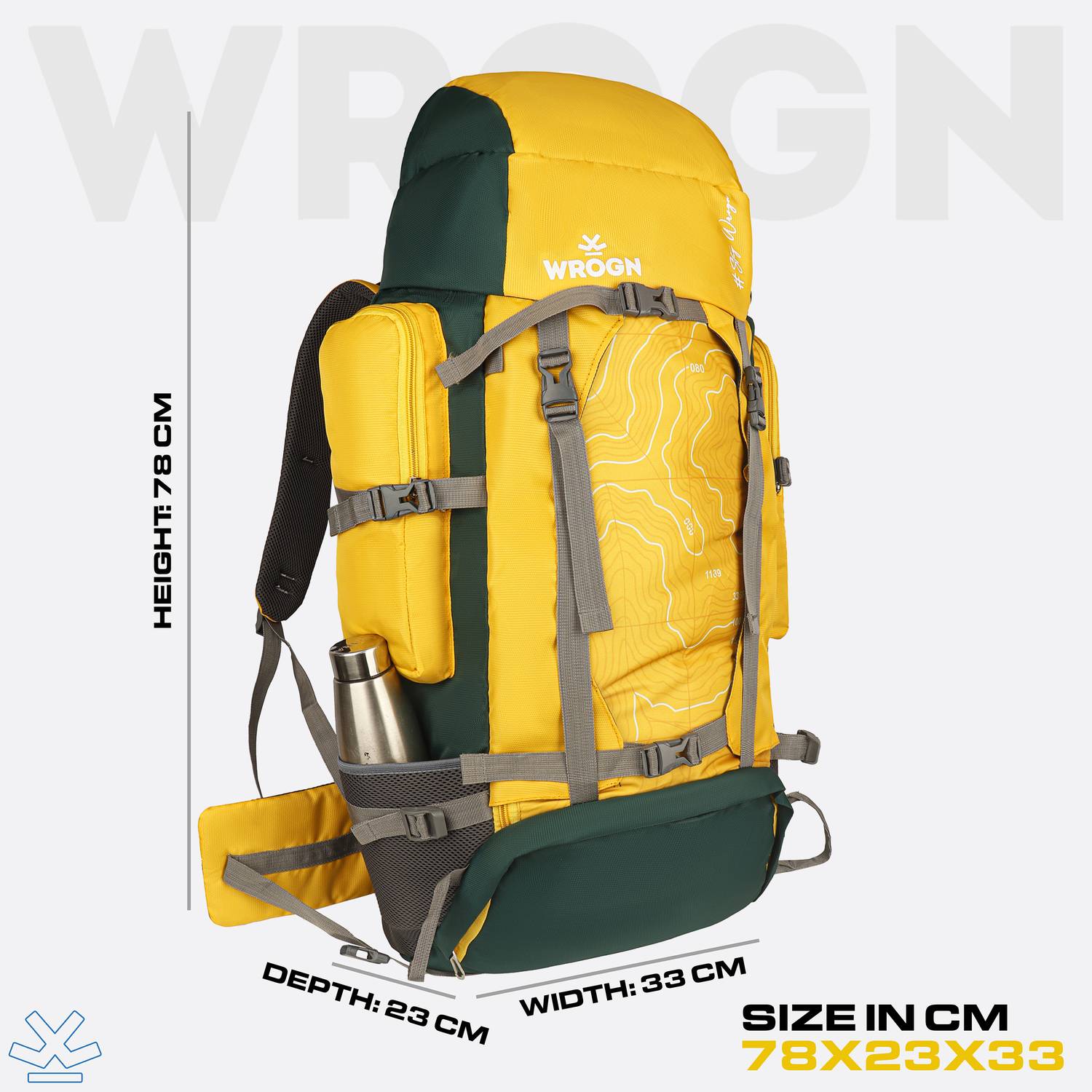 WROGN Trekking Rucksack 75L - Image 4