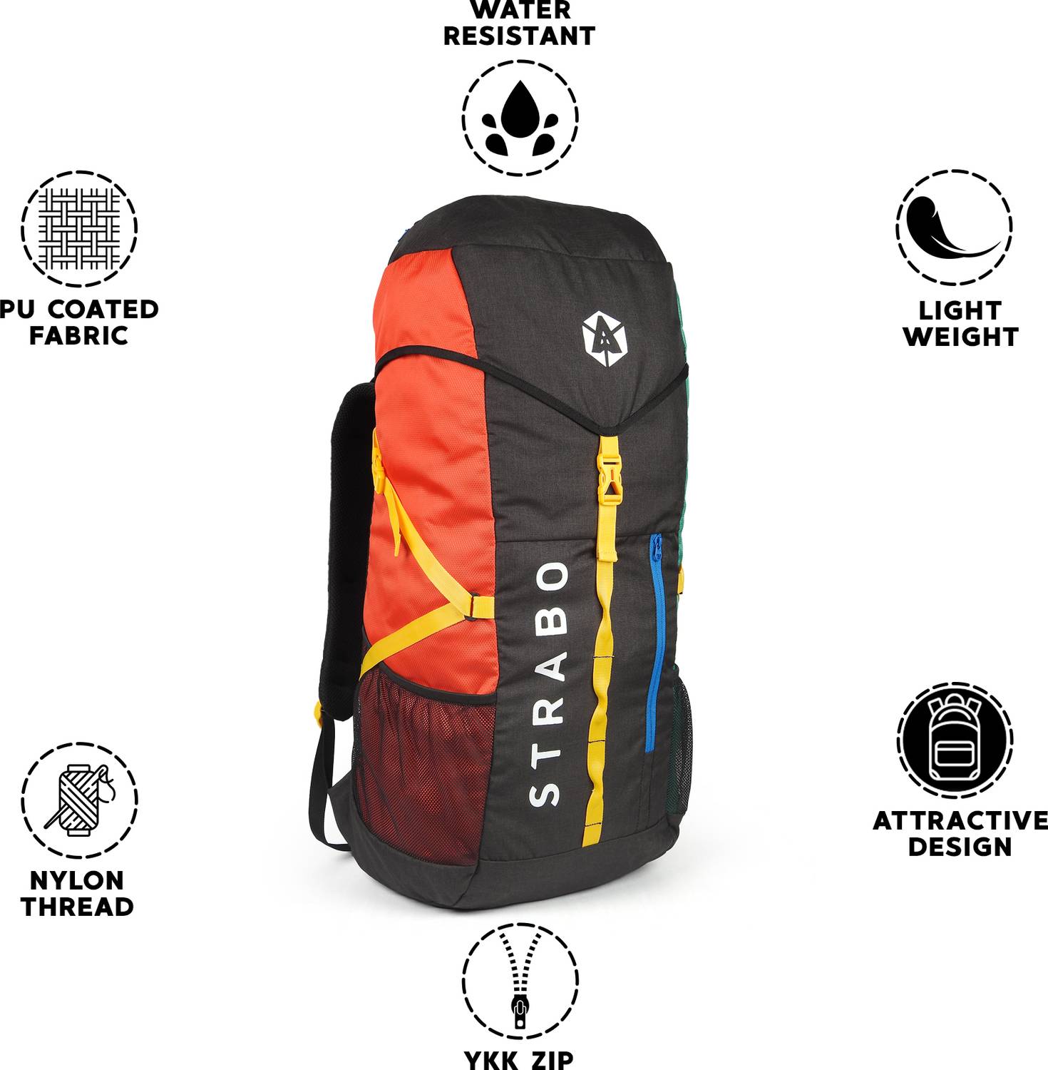 Strabo Patagonia Trekking Backpack for Hiking, Travel and Sports, Rucksack - 65 L Military Green - Price in India | Flipkart.com Strabo Patagonia Trekking Backpack for Hiking, Travel and Sports, Rucksack - 65 L Military Green - Price in India | Flipkart.com