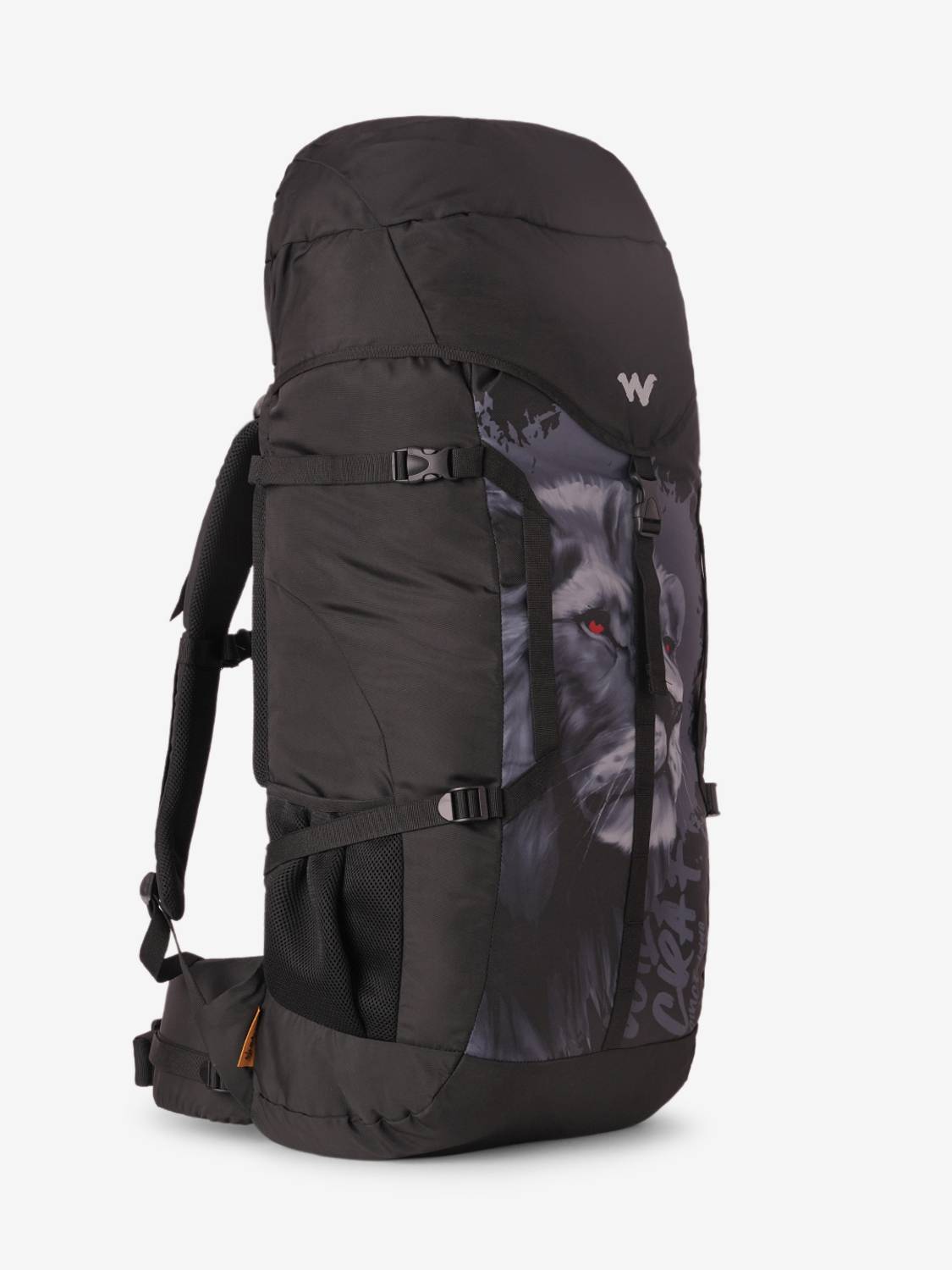 Wildcraft Howler 60L Black Rucksack - Image 3