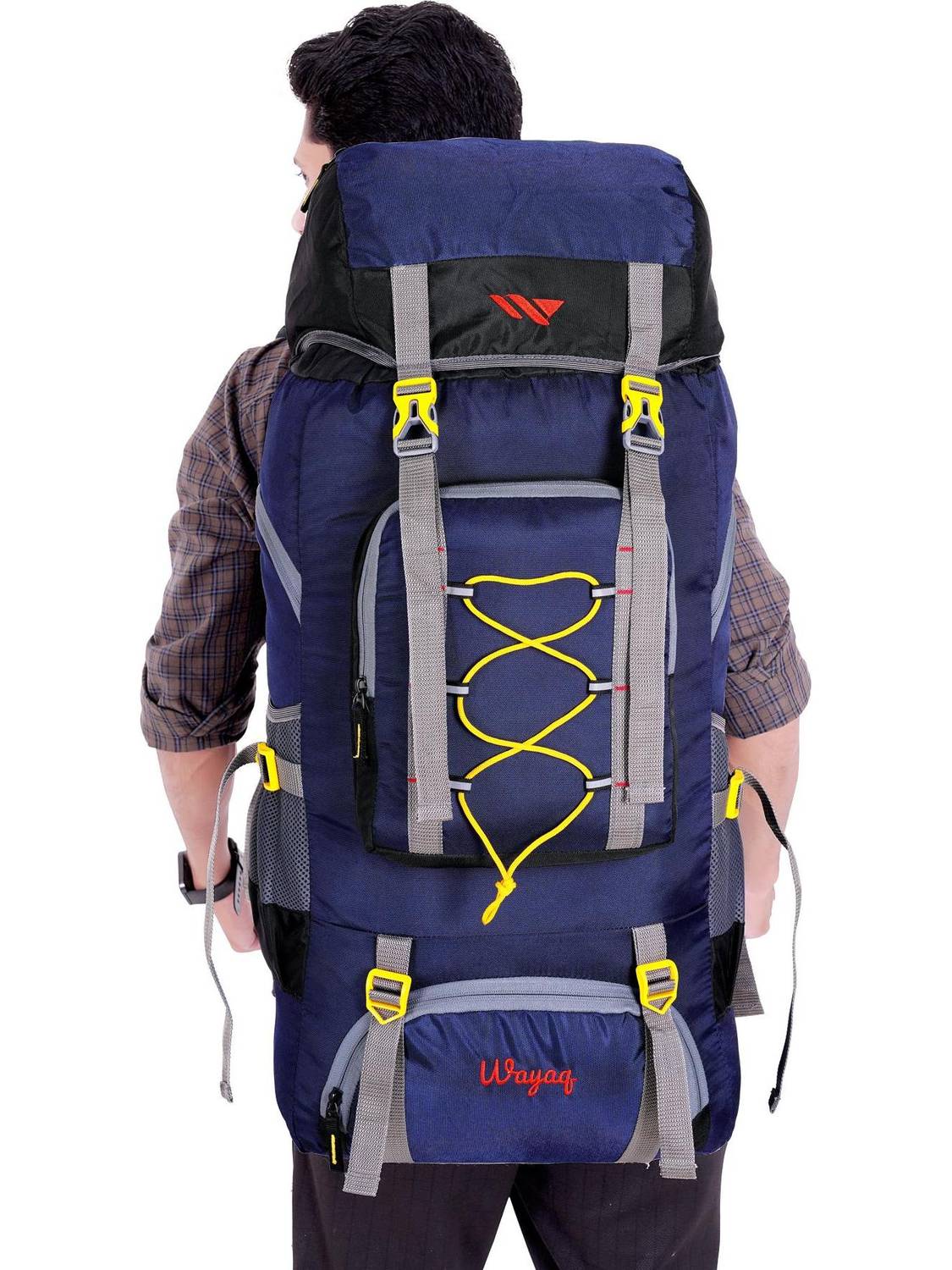 Wayaq Tourist Travel Backpack for Outdoor Sport Trekking Hiking Camping Mountaineering Duffel Without Wheels