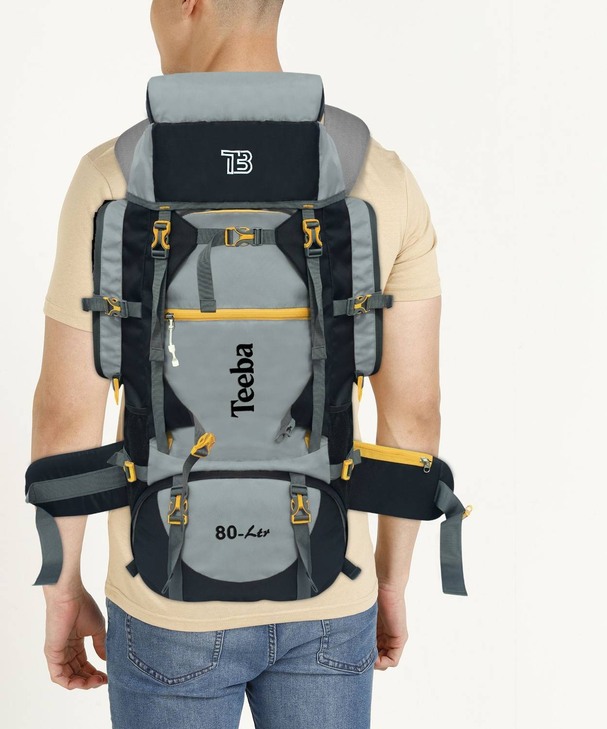 Zikki 80L Waterproof Trekking Backpack - Image 2