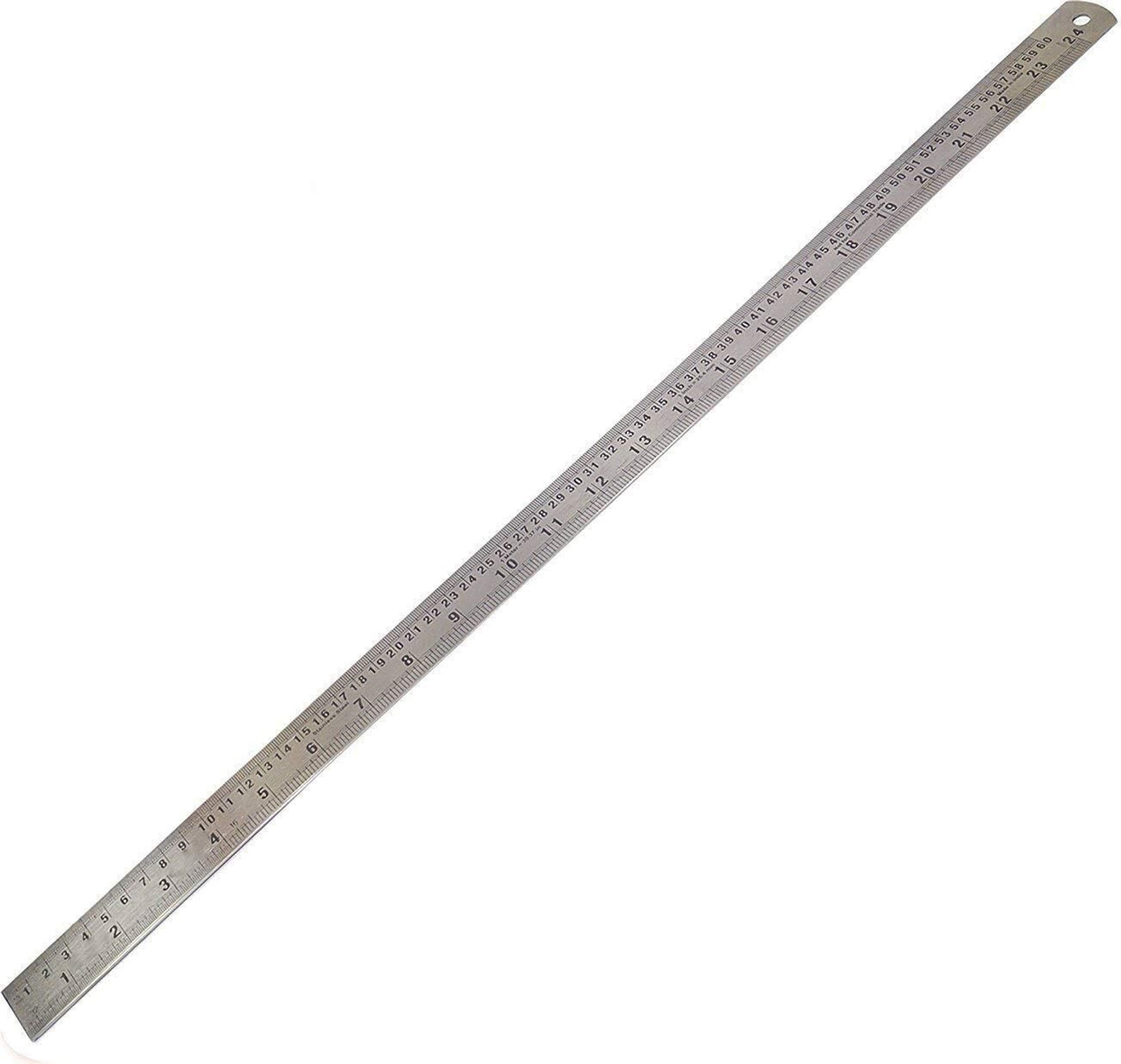Image of KARP 24 inch 60 cm Stainless Steel Ruler Scale Long Double Side Measuring Tool Ruler