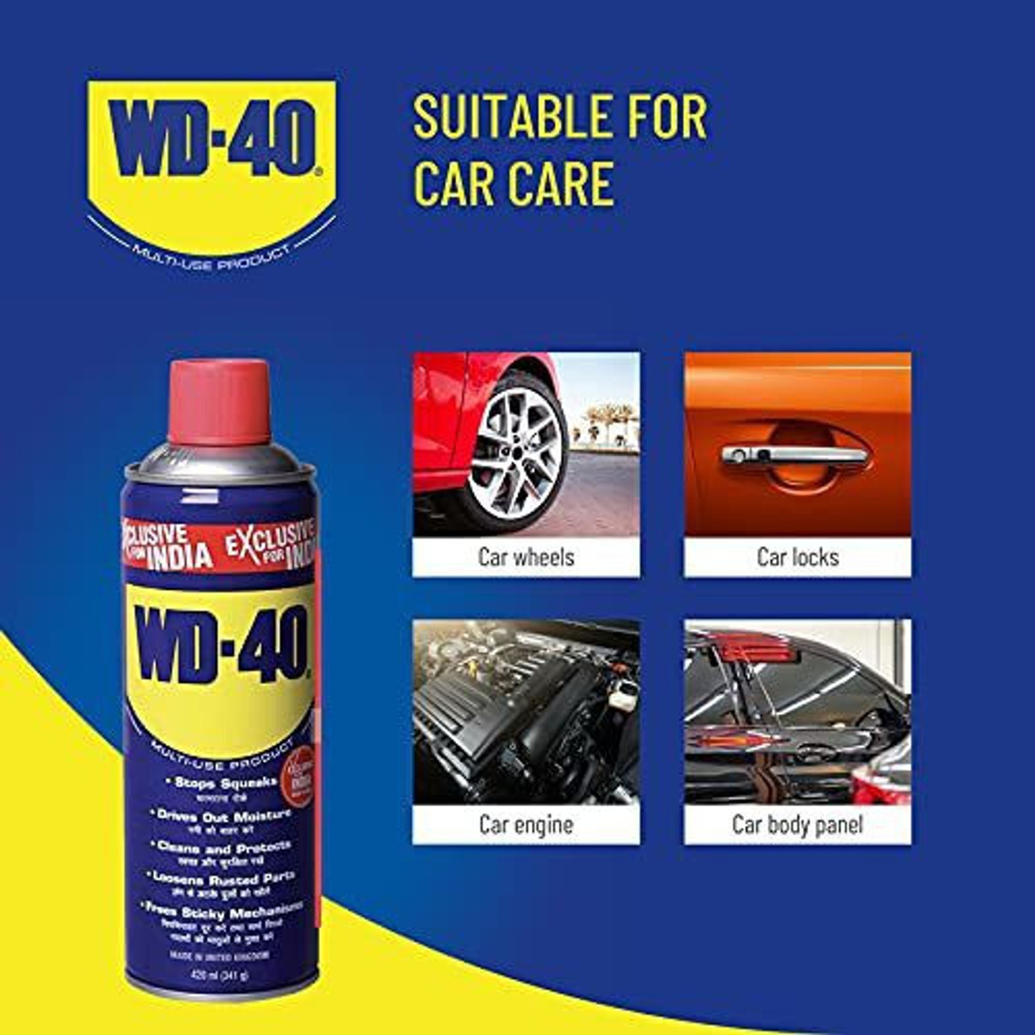 Image of WD40 420ml spray Rust Removal Solution with Trigger Spray