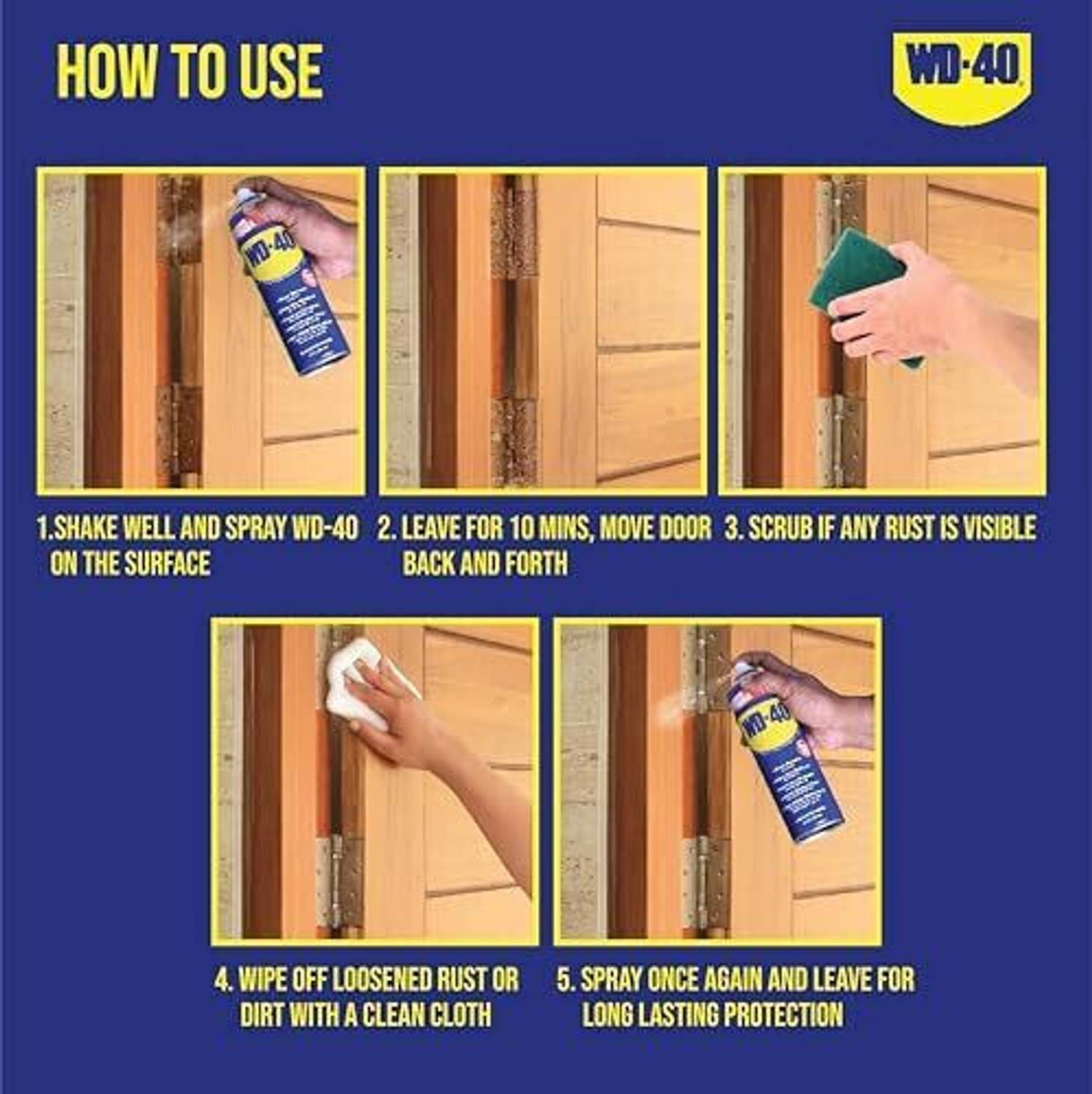WD40 Multipurpose Rust Removal Spray - Image 4