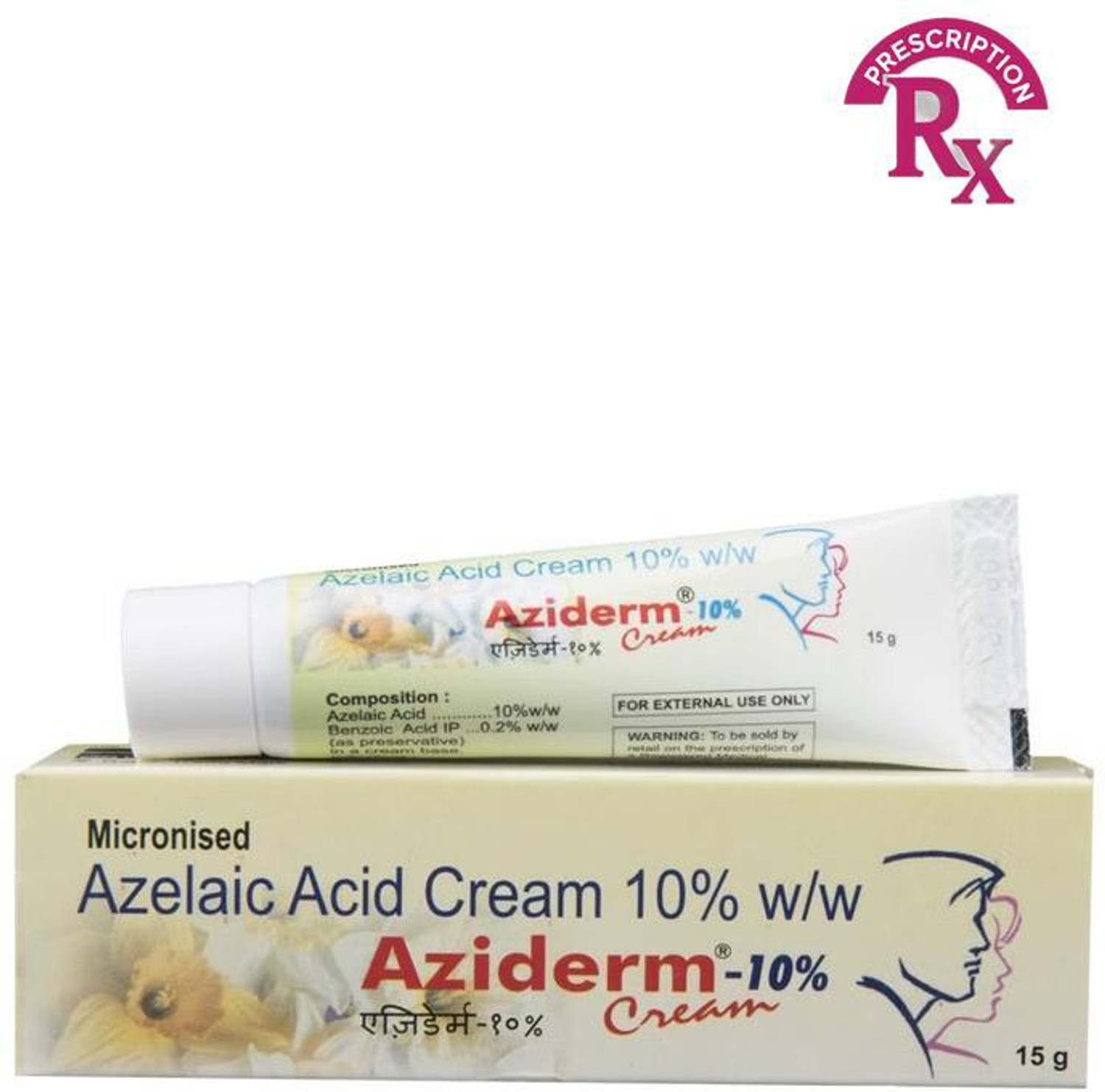 Image of Aziderm 10% Cream