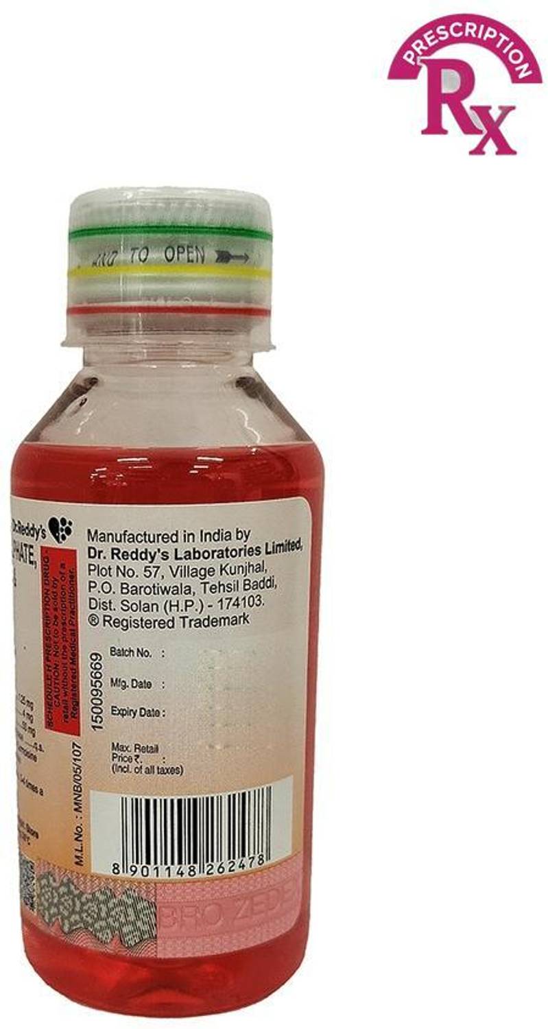 Bro Zedex Wet Cough Relief Syrup (100 ml) Price in India - Buy Bro