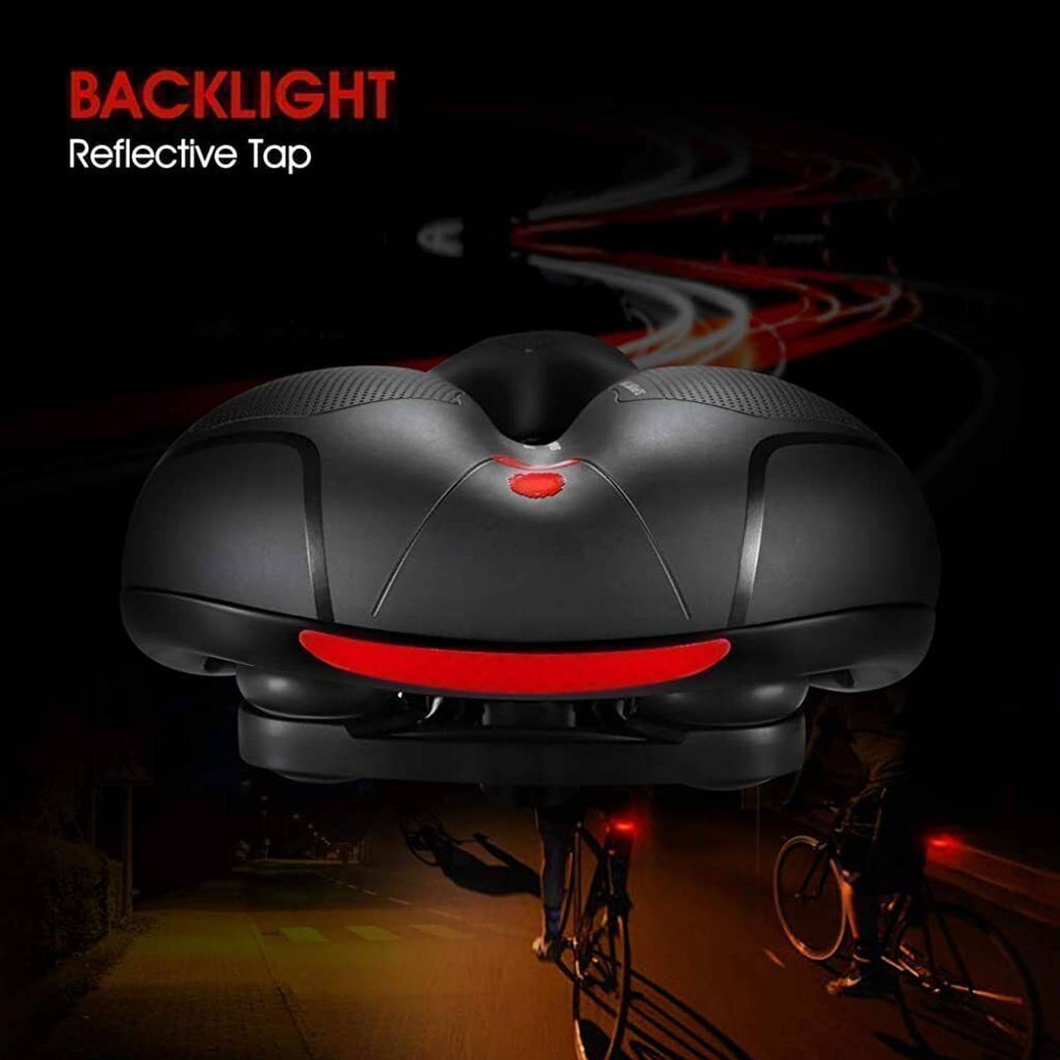 squarefit Cycle Seat Cushion with Extra Padding - Image 4