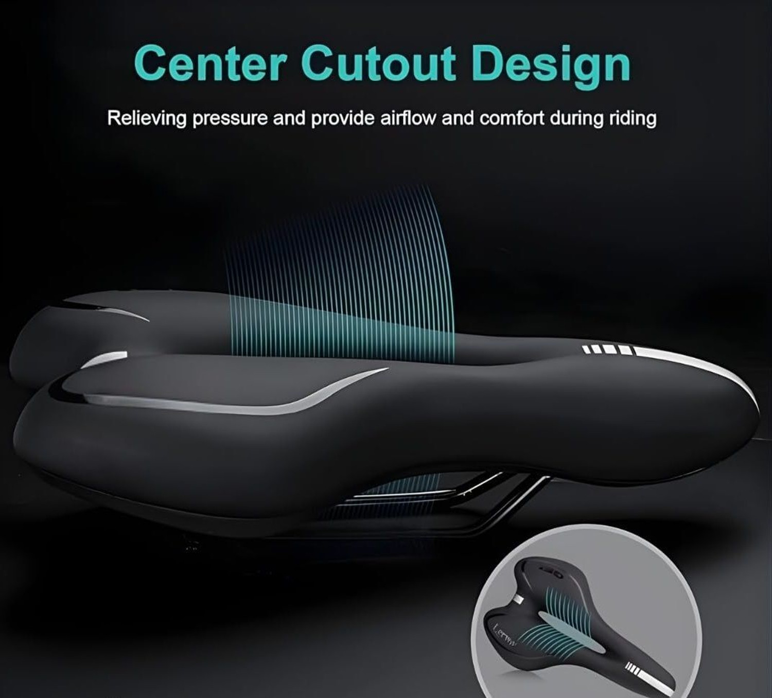 Image of PRAKMO Racing Gel Bicycle Saddle Seat Comfortable Soft Bike Saddle for Men & Women | Saddle