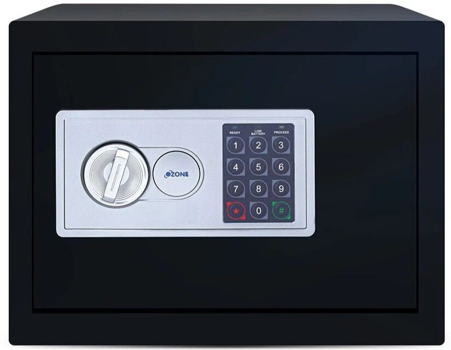 Image of OZONE 16.11 Litres Digital Safe Locker for Home & Office Digital Lock, 2-Way Unlocking Safe Locker
