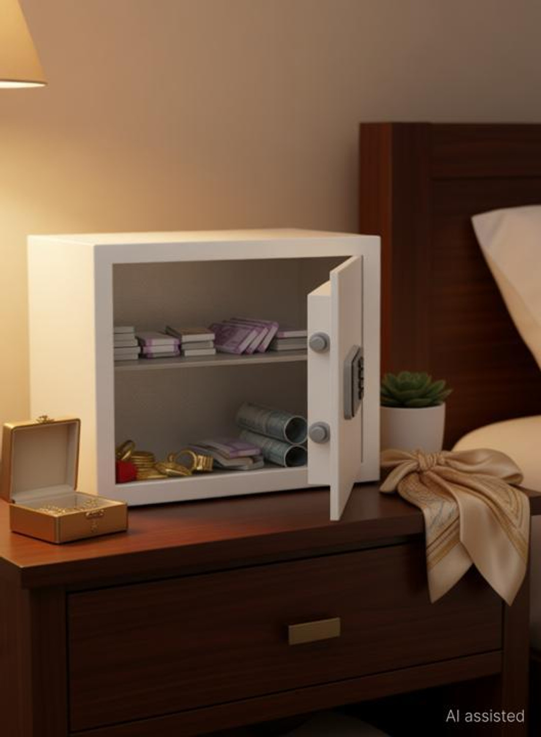 Image of Godrej 30 Liters Digital Electronic Safe Ivory Safe Locker (Digital)