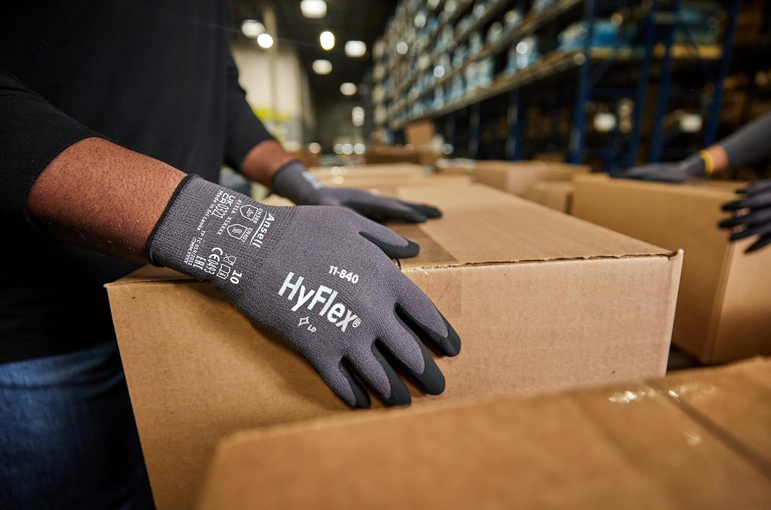 Image of Ansell 11840 Nitrile Safety Gloves