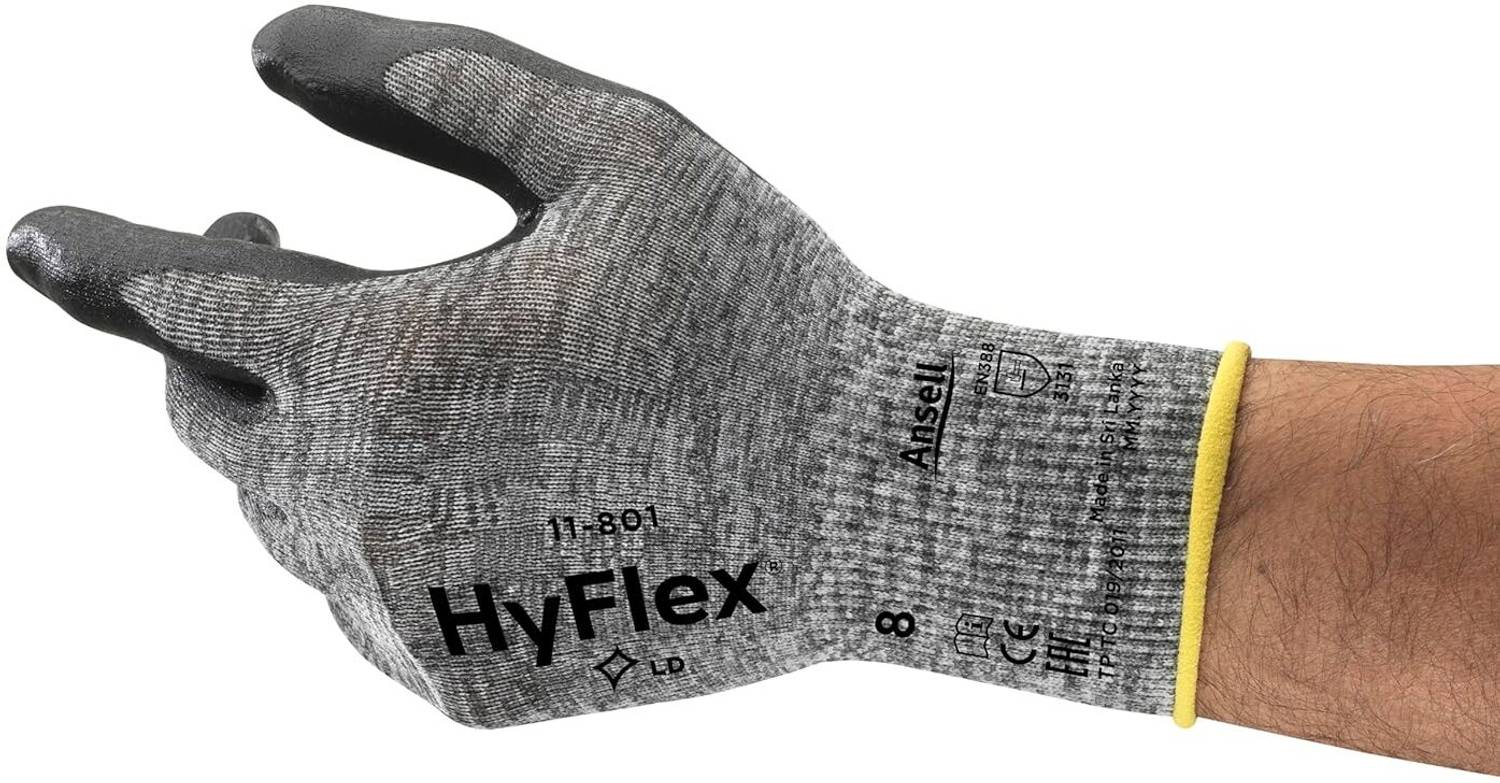 Ansell 11801 Nitrile Safety Gloves