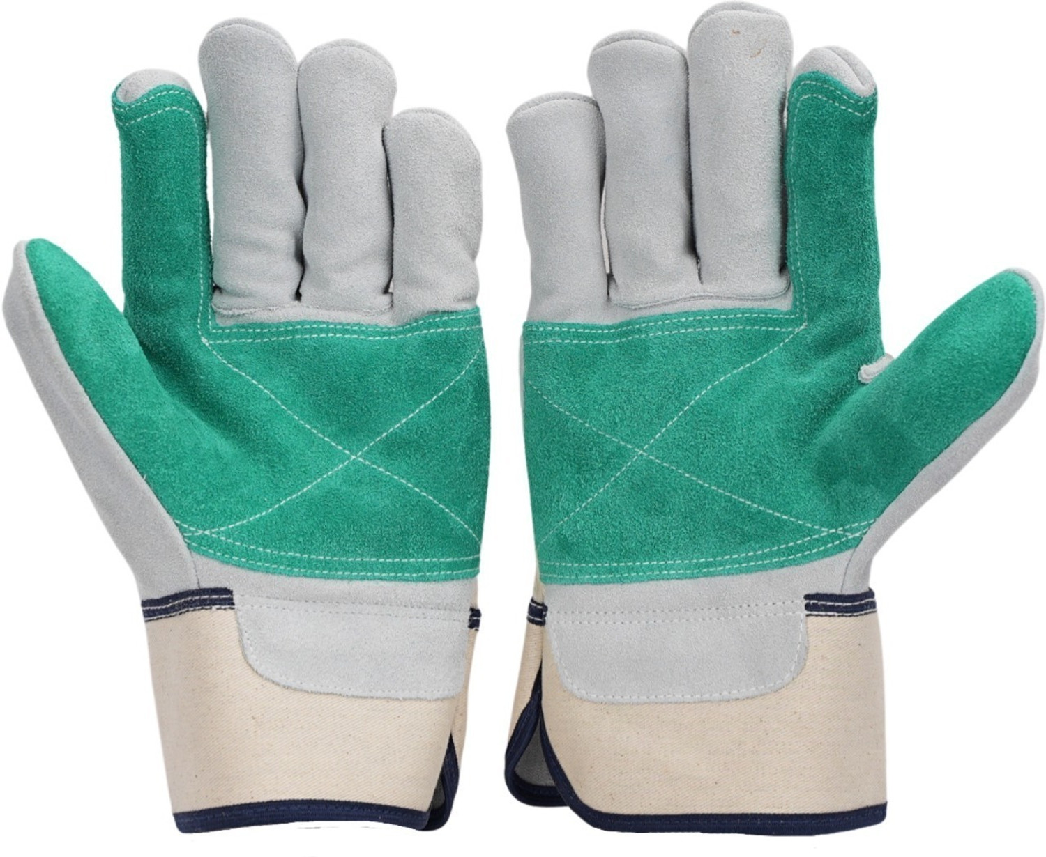 Image of Mallcom C853 Natural grain Canadian Safety Gloves (Pack of 1) Leather, Rubber Safety Gloves