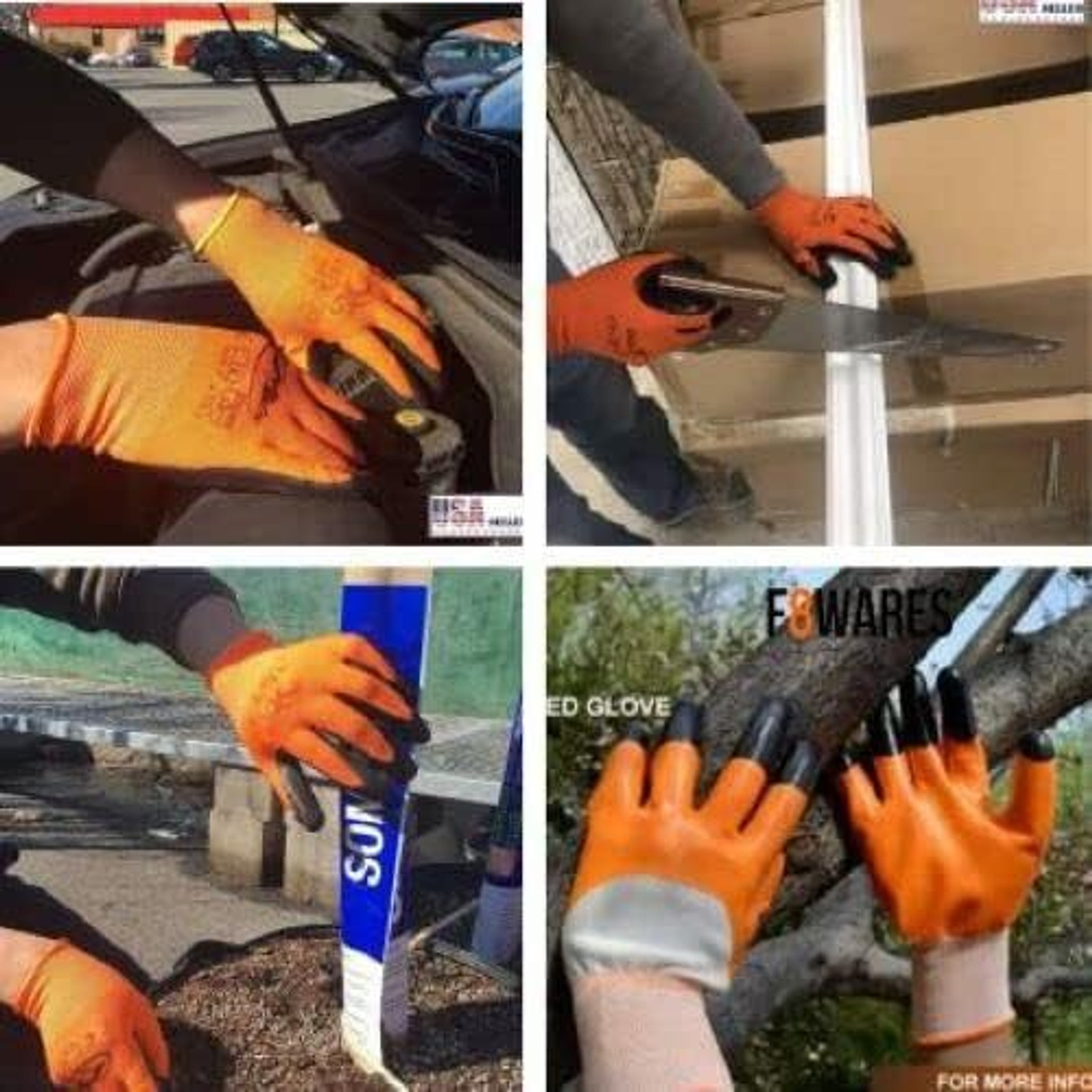 Image of Bmode 6PAIR-AGLV Gardening Shoulder Glove