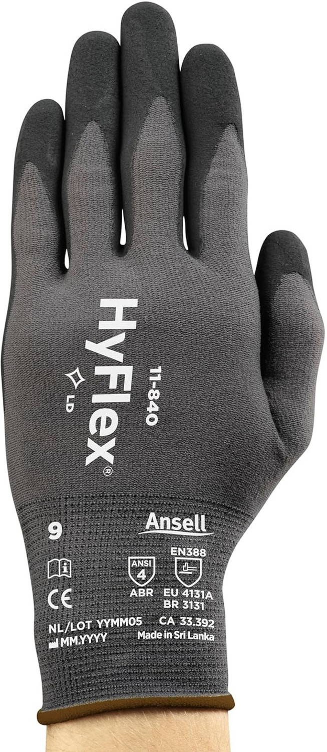 Image of Ansell 11840 Nitrile Safety Gloves