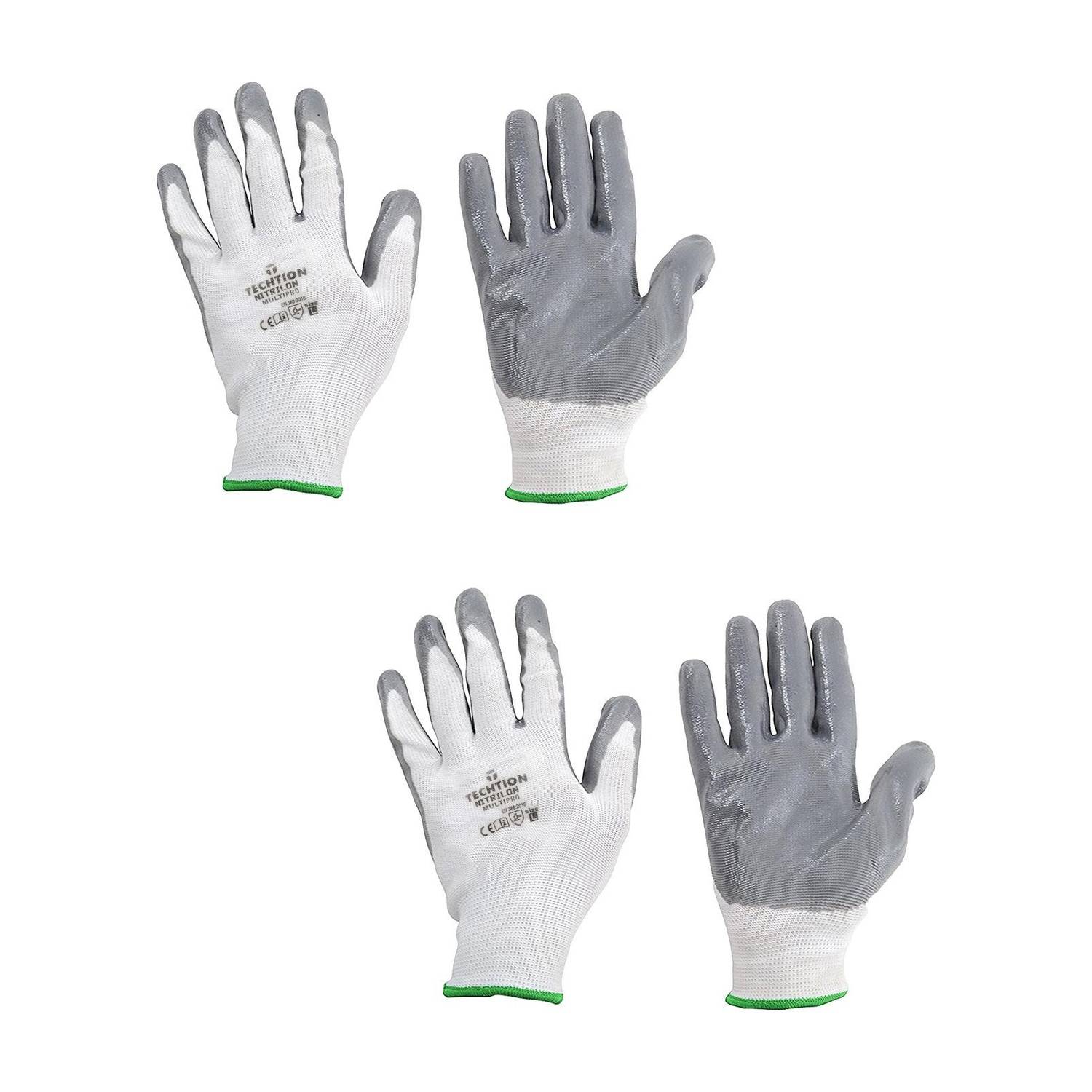 AdroitZ SUPERIOR QUALITY ANTI CUT SAFETY HAND GLOVE-05 Nylon, Synthetic, Latex Safety Gloves