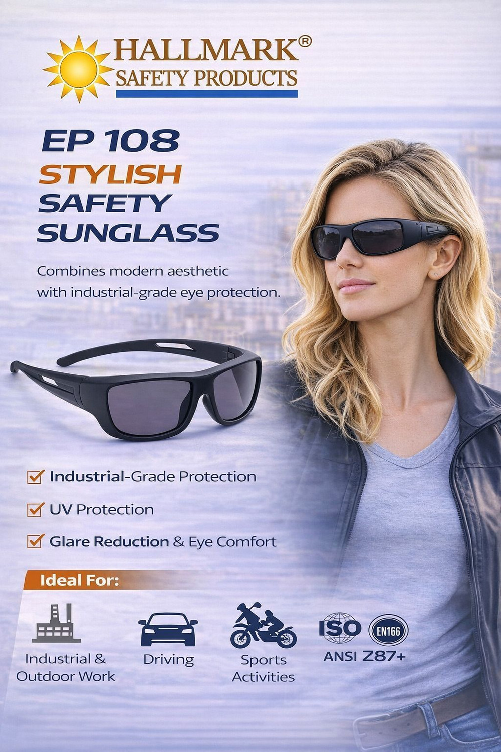 Image of Hallmark Wrap-around Sunglasses