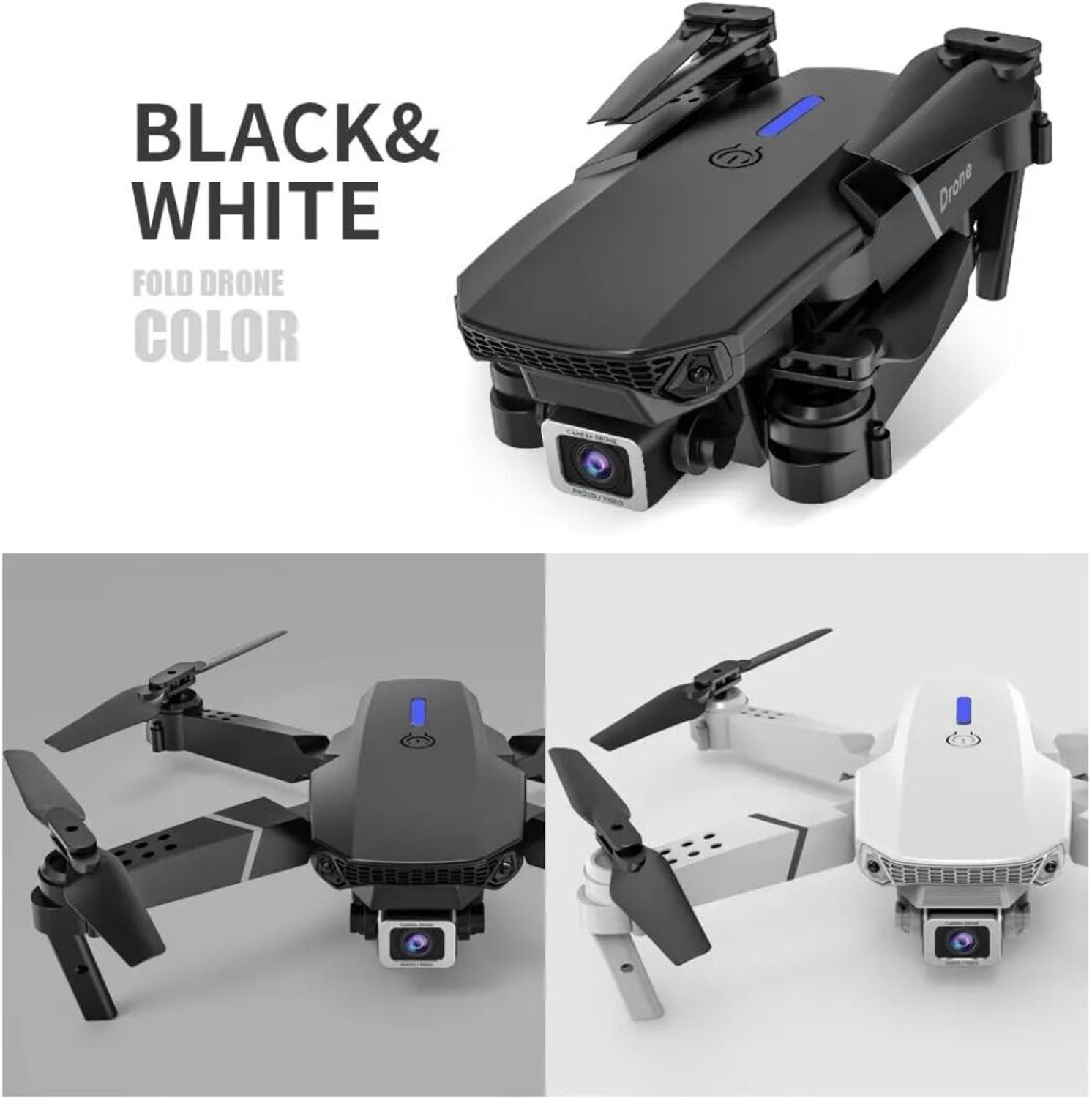 Image of Rivalwilla RC Drone with 4k Camera Foldable 1080P HD Drone Drone
