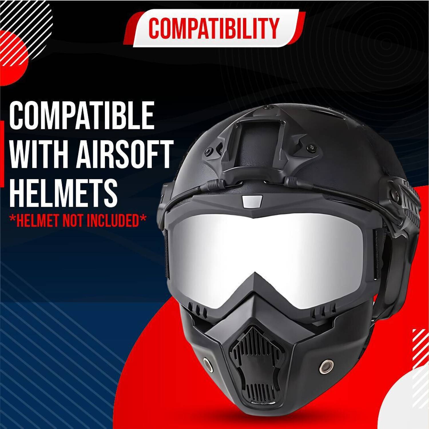 Btag Removable Breathable UV Protective Goggle Mask - Image 4