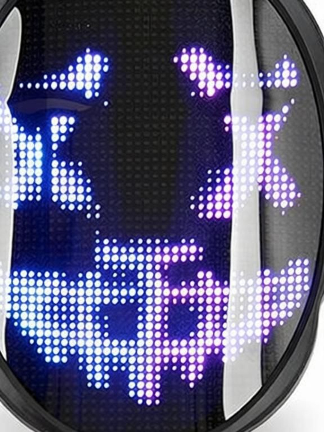 Image of acube mart LED Mask with Bluetooth Programmable, Rechargeable mask Welding Safety Goggle