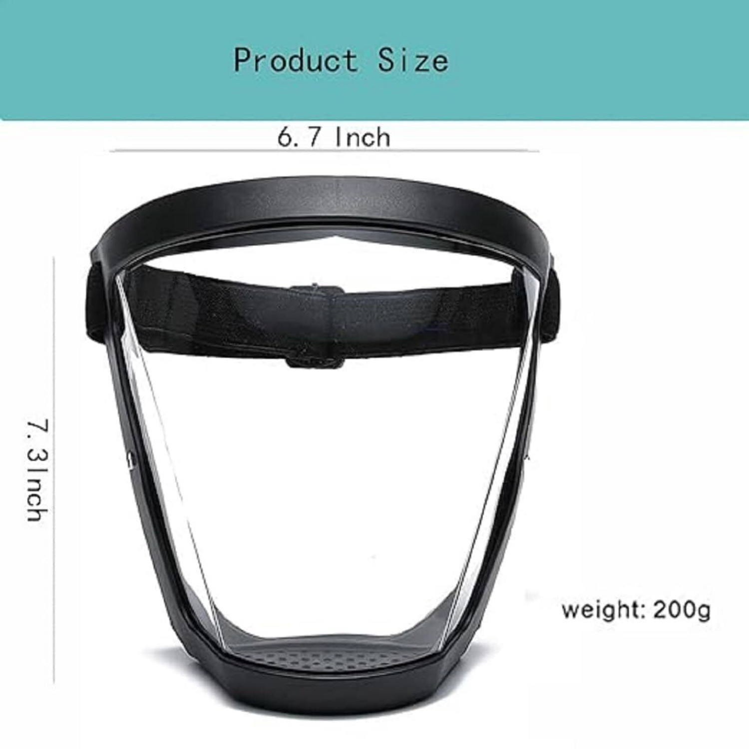 Image of ZENITRIX Bubble Face Shield Full Helmet Anti Fog Transparent Protector Cycling Power Tool, Blowtorch, Welding, Wood-working Safety Goggle