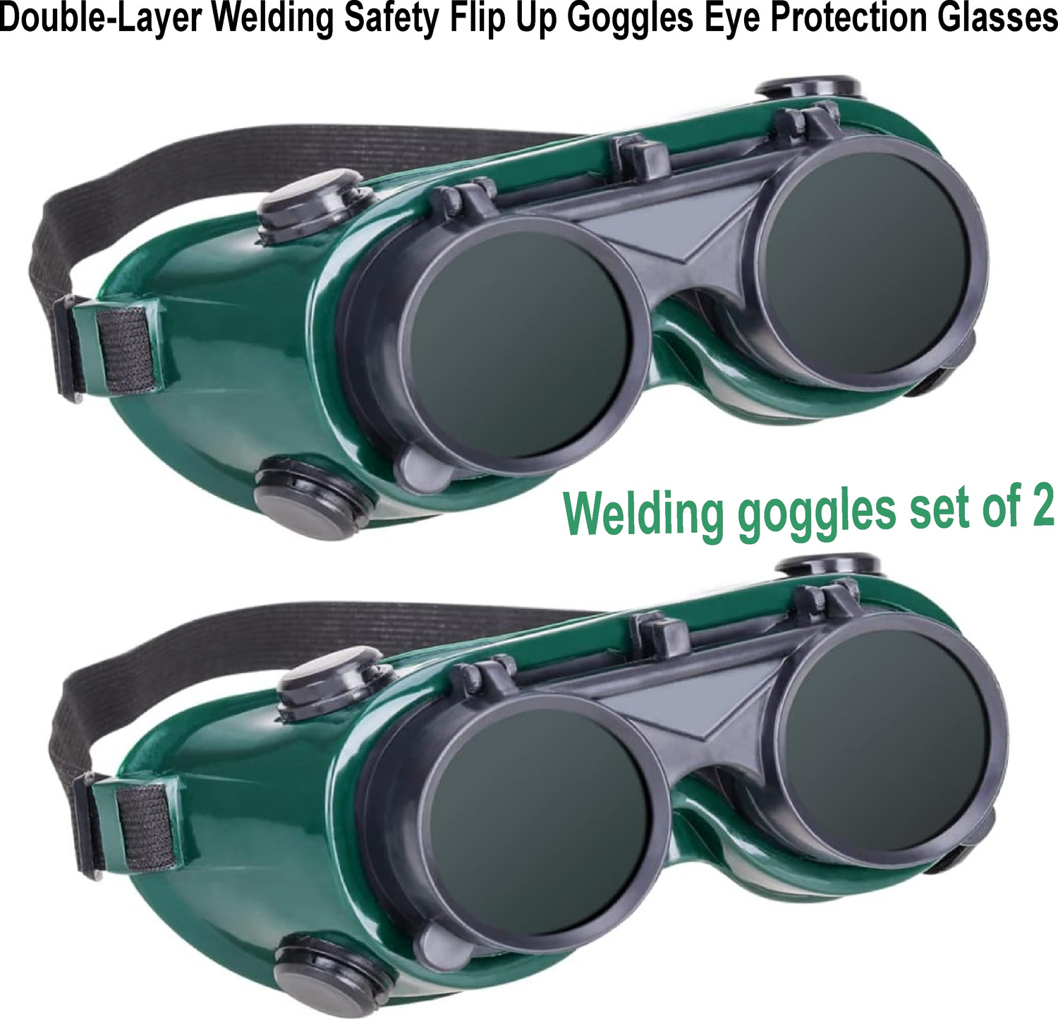 Image of PRAGATI URZA Best New Heavy duty Welding Safety Goggle Free Size Pack of 2pcs Heavy duty Welding Safety Goggle Free Size Pack of 2pcs Welding Safety Goggle