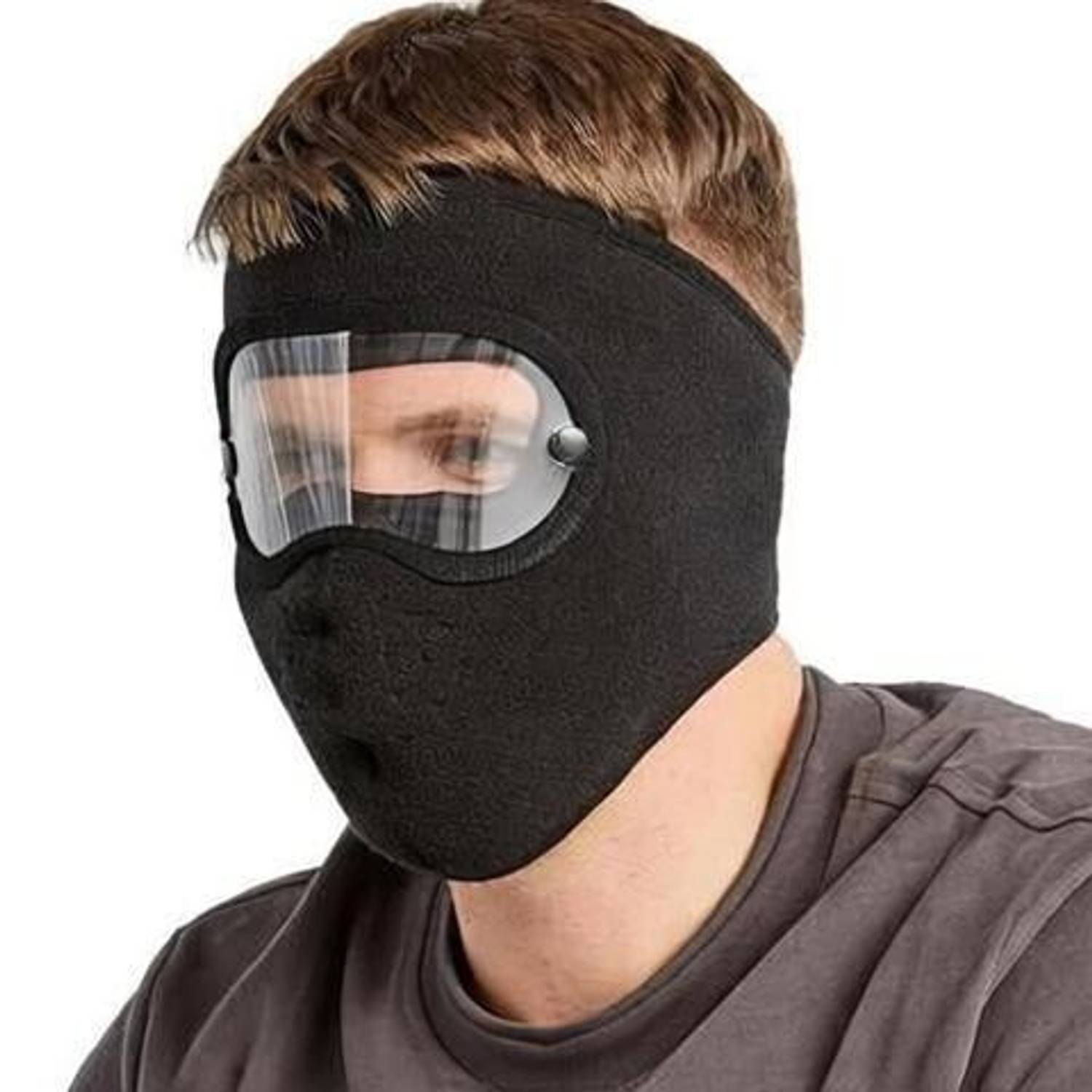 AditiMoksha Unisex Full Winter Face Mask Windproof and Sun Protection Warm Eye Protection Full Face Mask Windproof And Sun Eye Protection Screen Goggles Cycling Bike Mask Laboratory, Welding  Safety Goggle