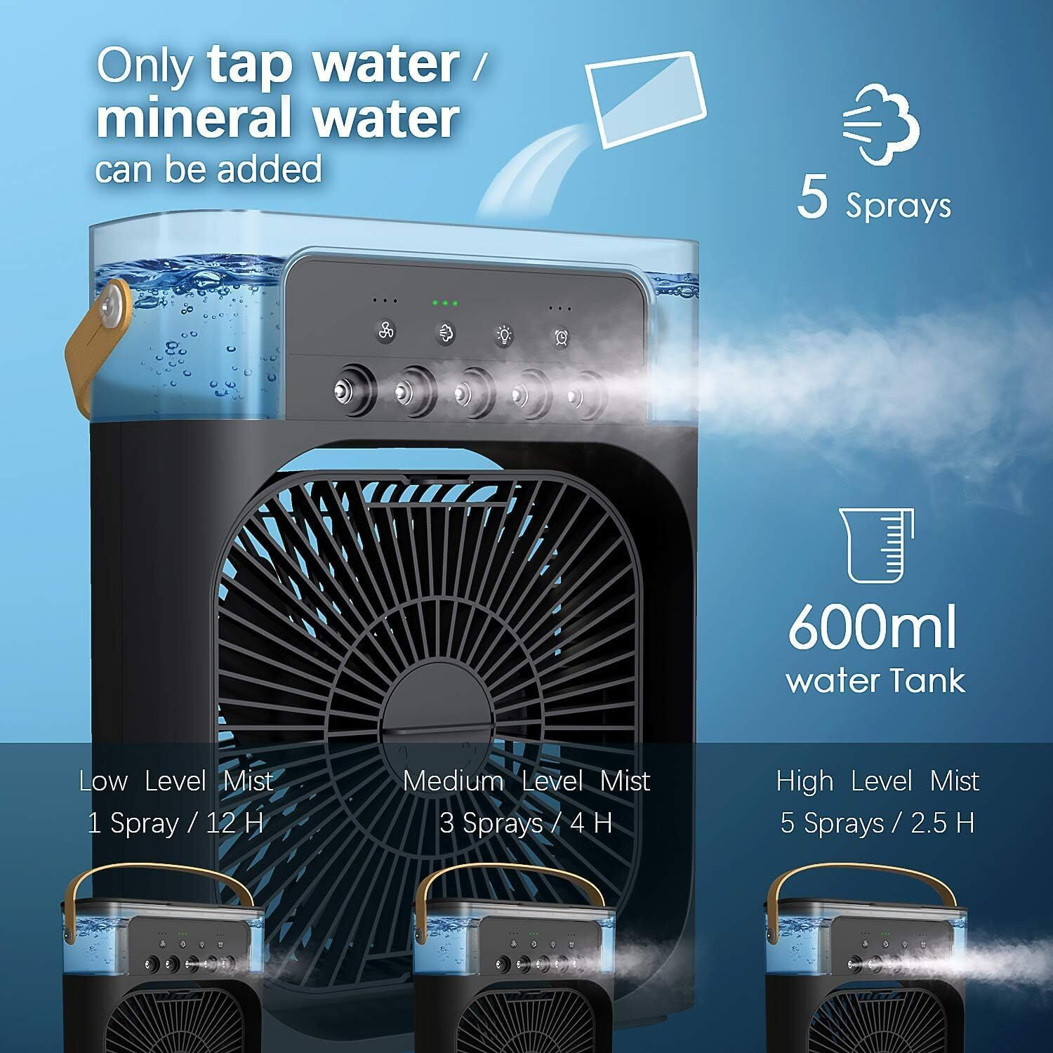 Image of NR NIKRISH GIFTING ELEVATING 3.99 L Room /Personal Air Cooler