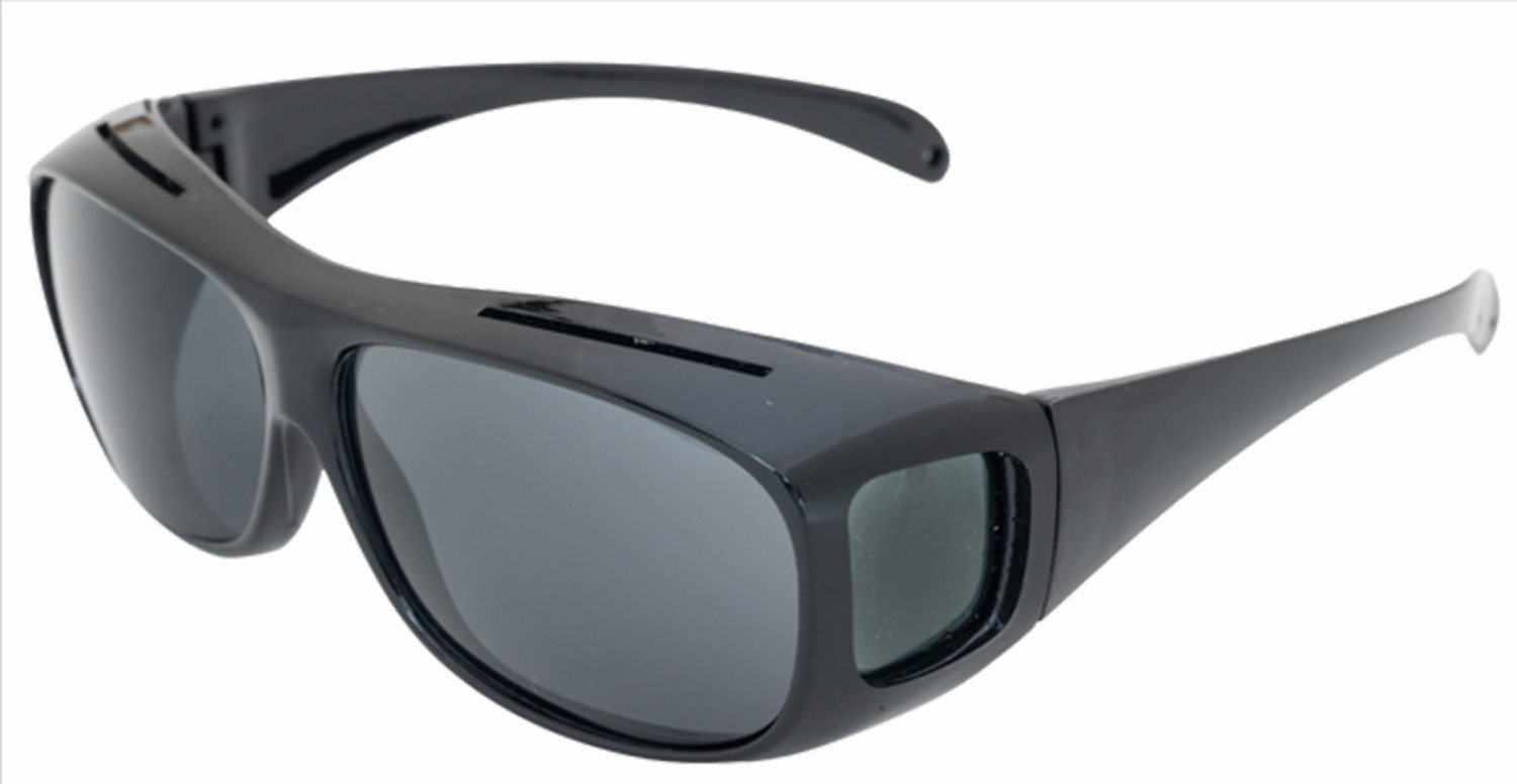 Image of Hallmark Night Vision, Polarized, Riding Glasses, Toughened Glass Lens, UV Protection, Others Wayfarer, Retro Square, Rectangular, Spectacle Sunglasses (80) (For Men & Women, Grey)