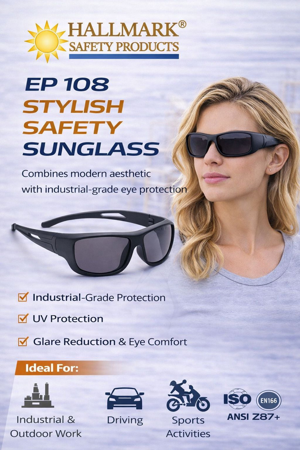 Image of Hallmark Wrap-around Sunglasses