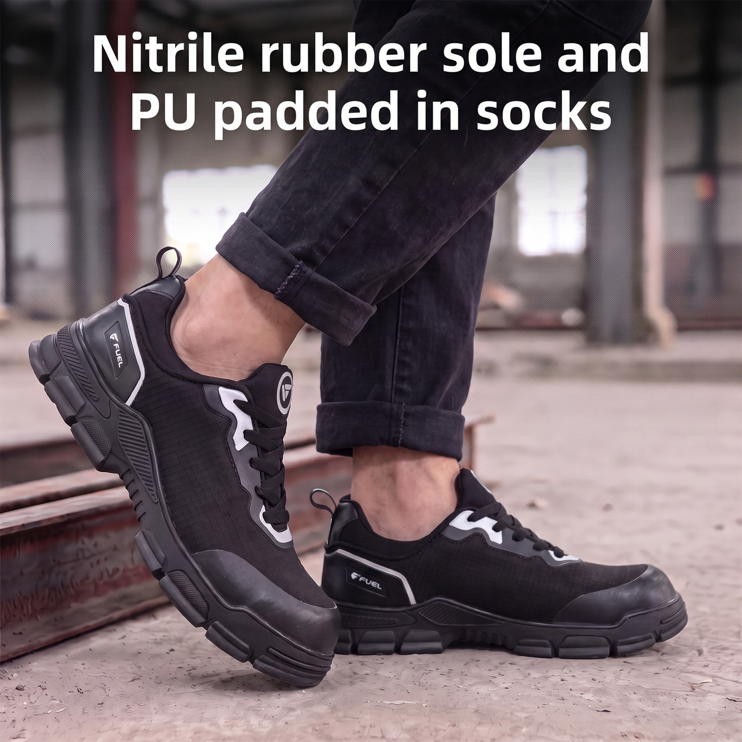 Image of Fuel Composite Toe Fabric Safety Shoe