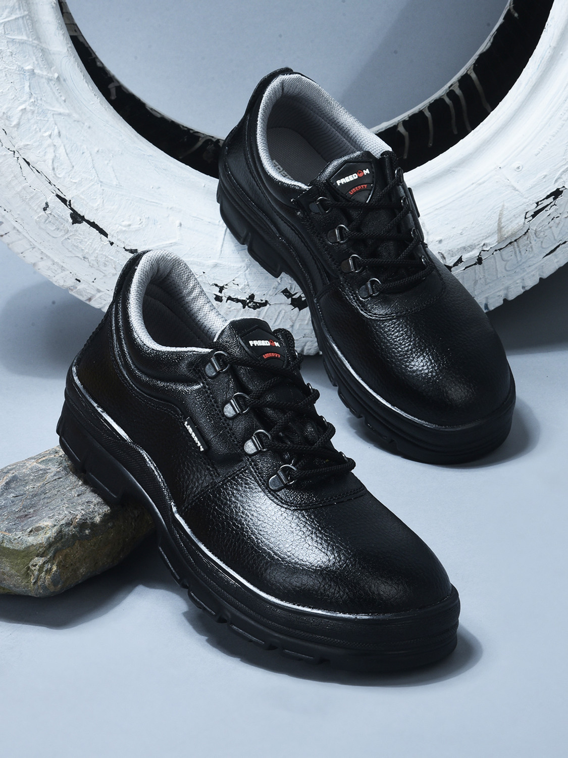 Image of Liberty Steel Toe Artificial Leather Safety Shoe