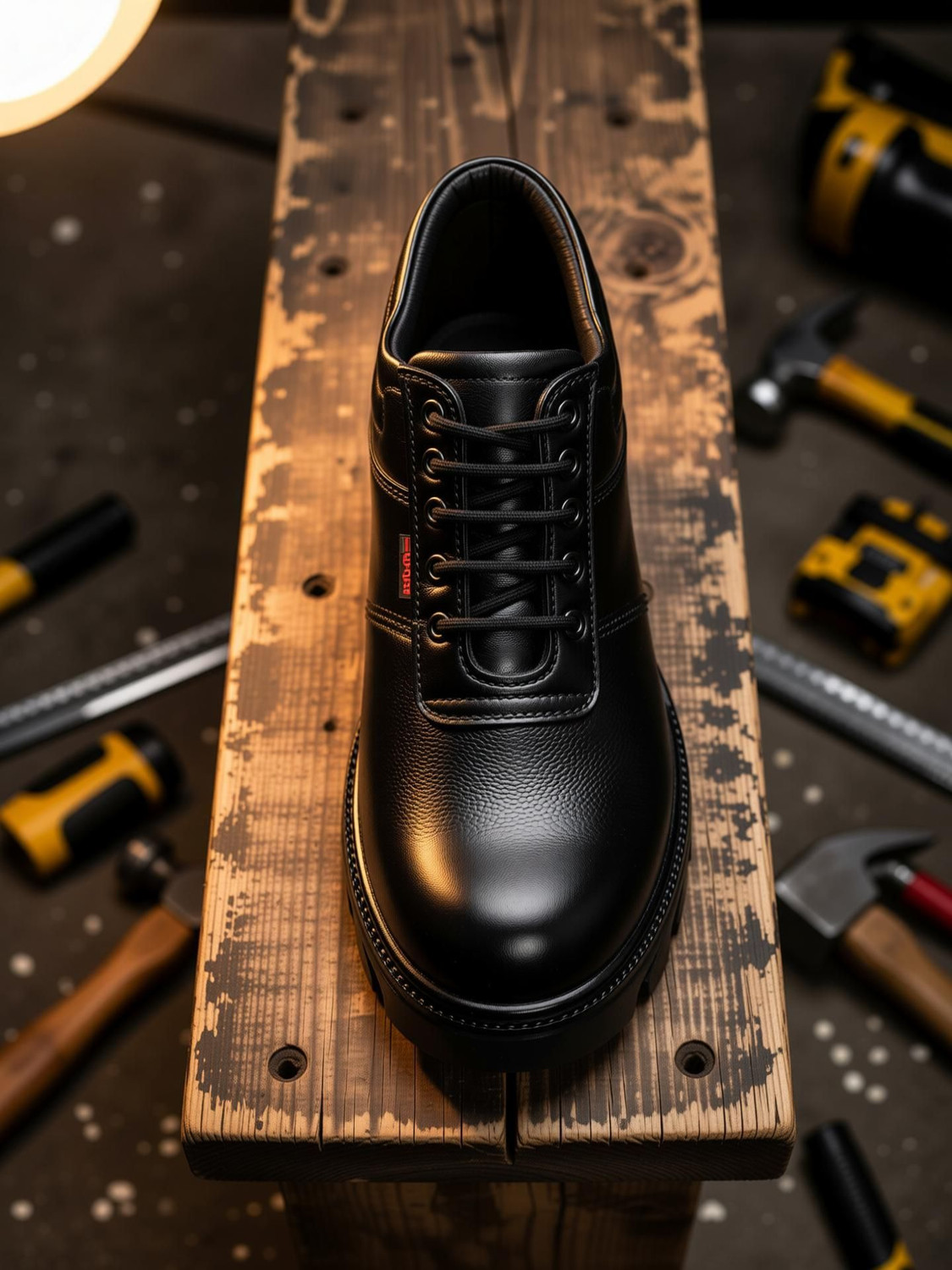 Image of Joker Steel Toe Genuine Leather Safety Shoe