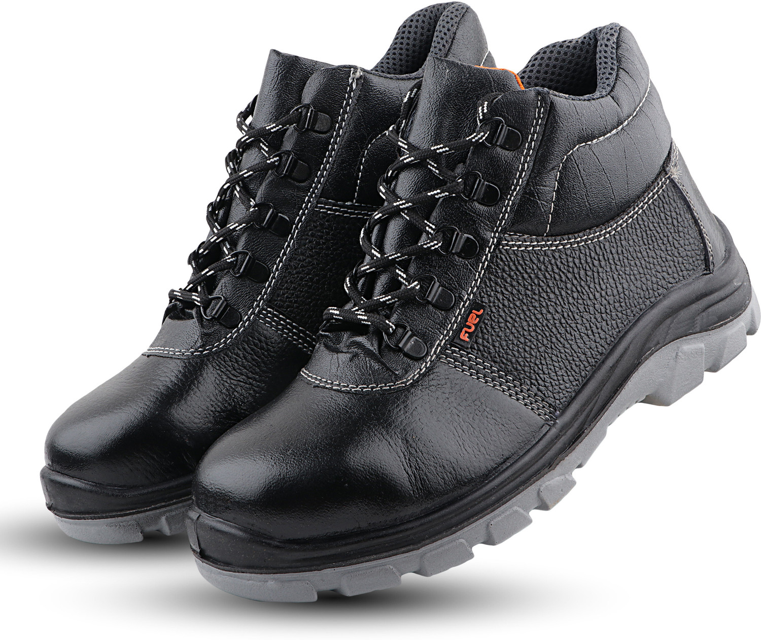 Image of Fuel Steel Toe Grain Leather Safety Shoe