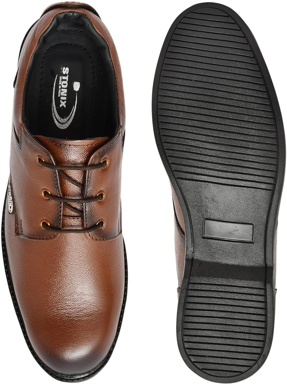 Image of stonix Steel Toe Leather Safety Shoe