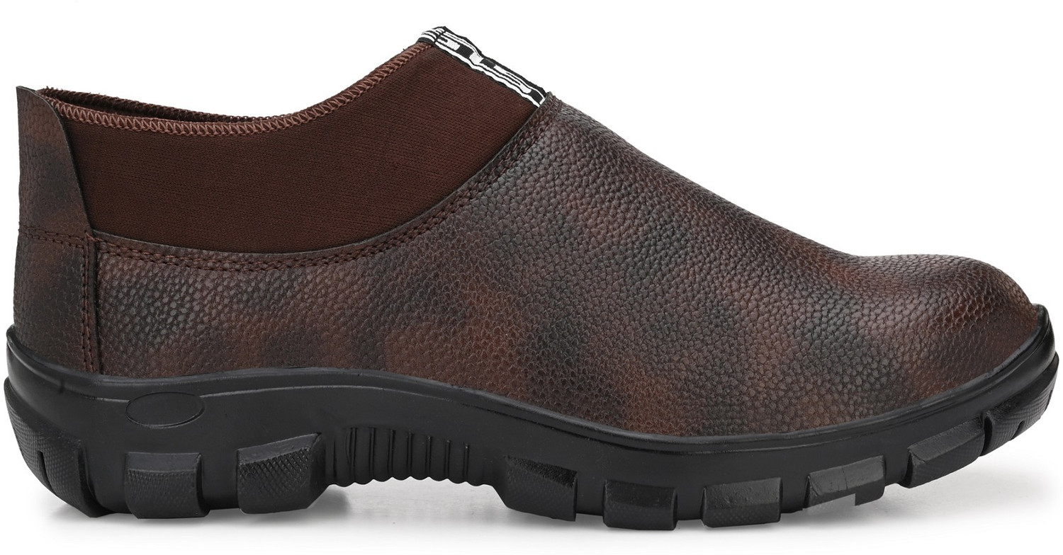Image of FROSINO Steel Toe Synthetic Leather Safety Shoe