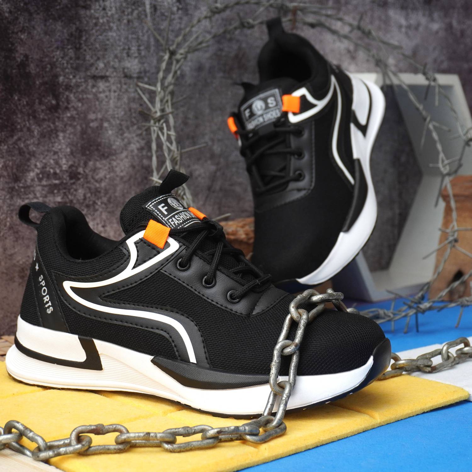 AMBRICK Steel Toe Mesh Safety Shoe
