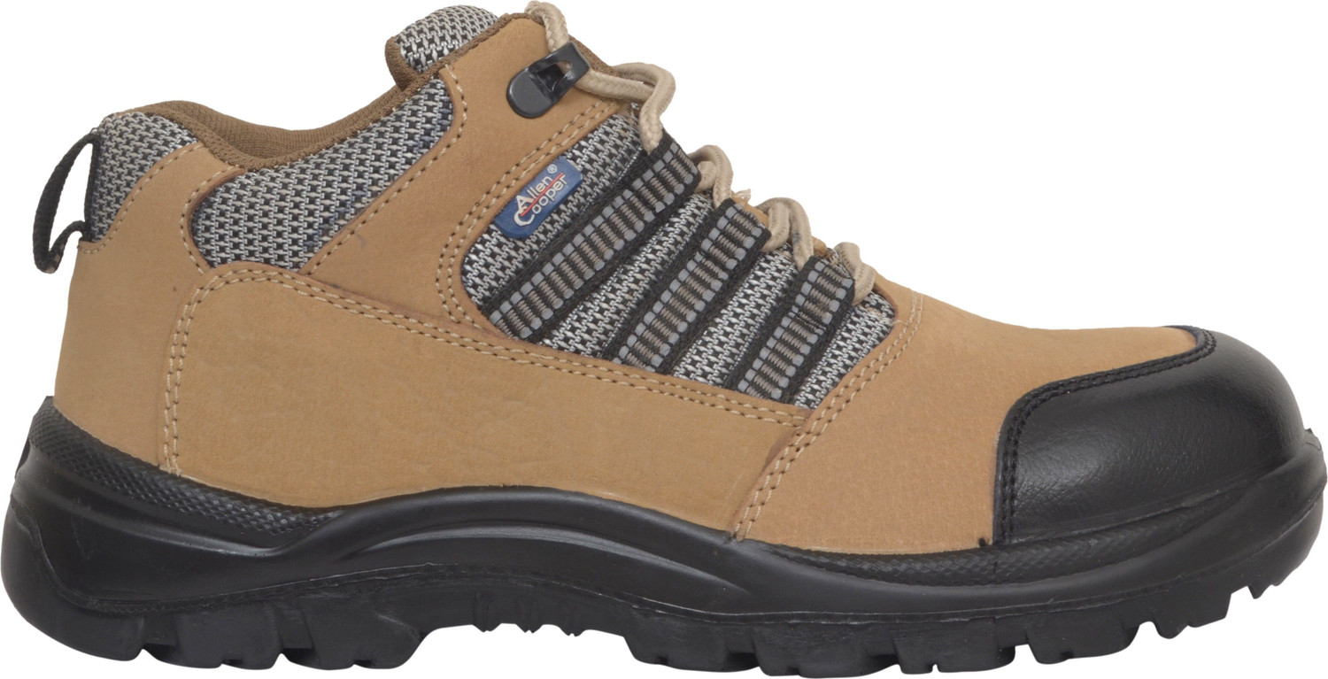 Image of Allen Cooper Steel Toe Genuine Leather Safety Shoe