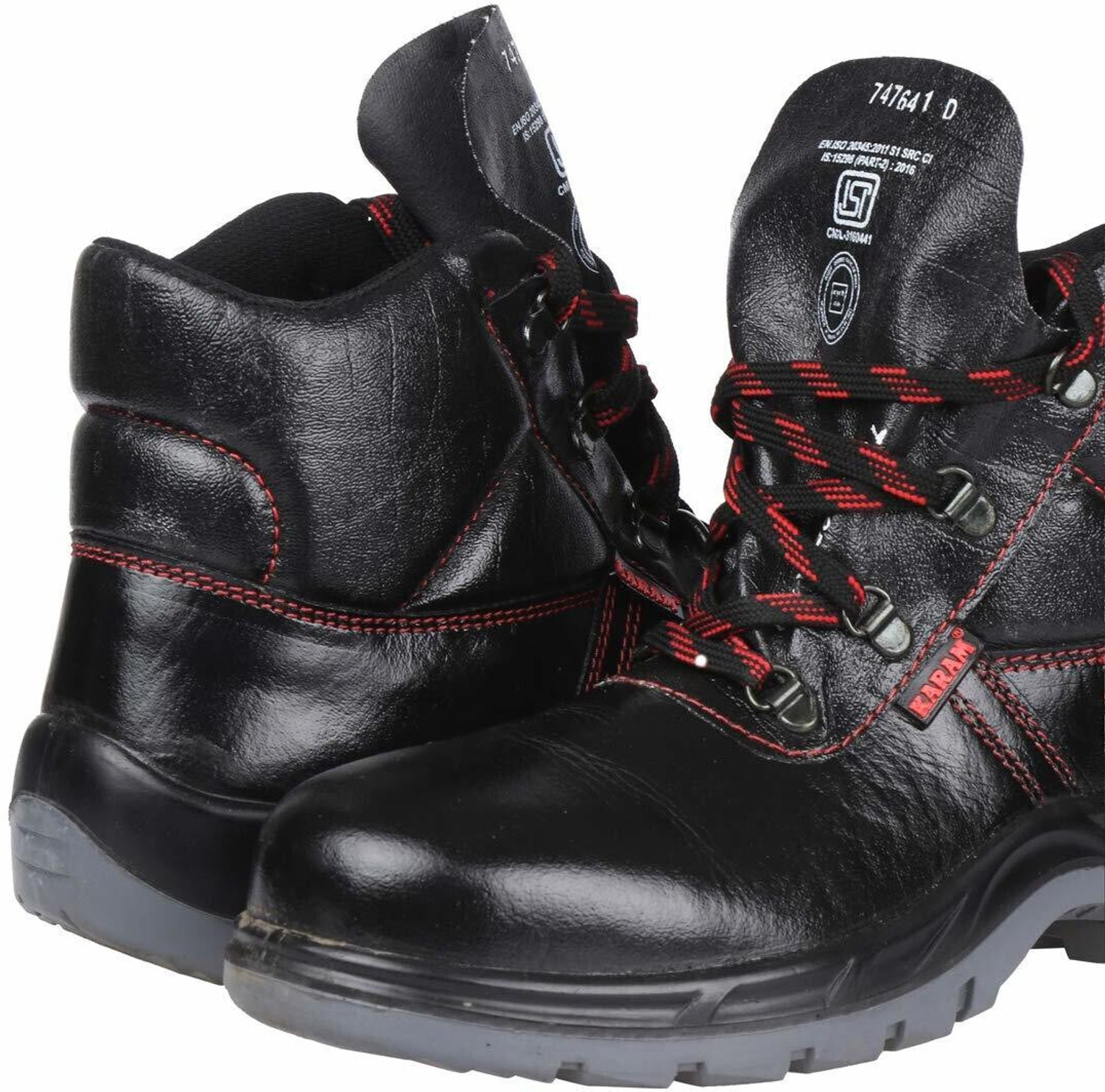 Image of Karam Steel Toe Genuine Leather Safety Shoe