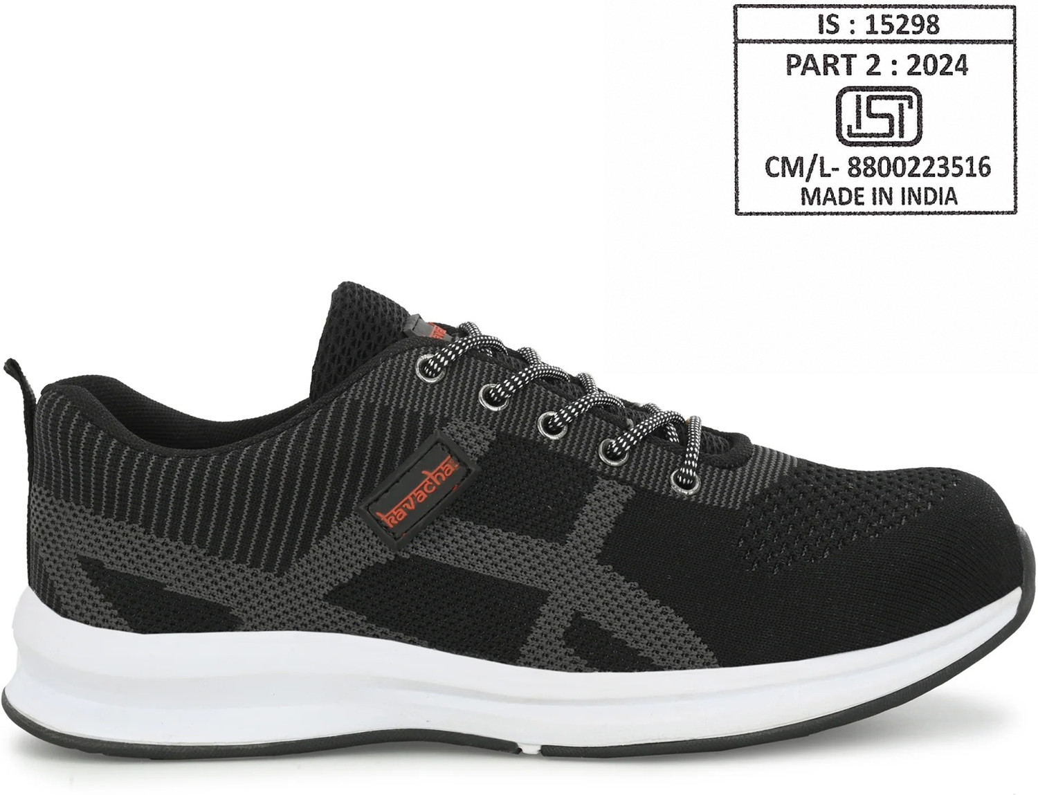 Image of Kavacha Steel Toe Fabric Safety Shoe