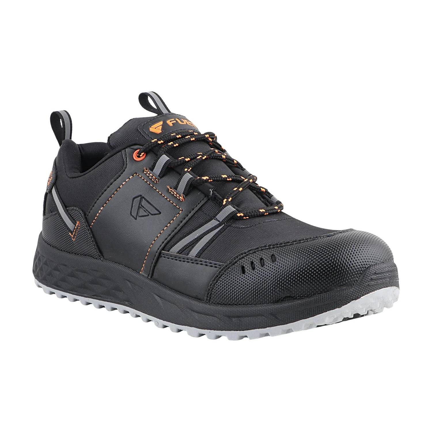 Fuel Steel Toe Synthetic Safety Shoe Black - Image 1
