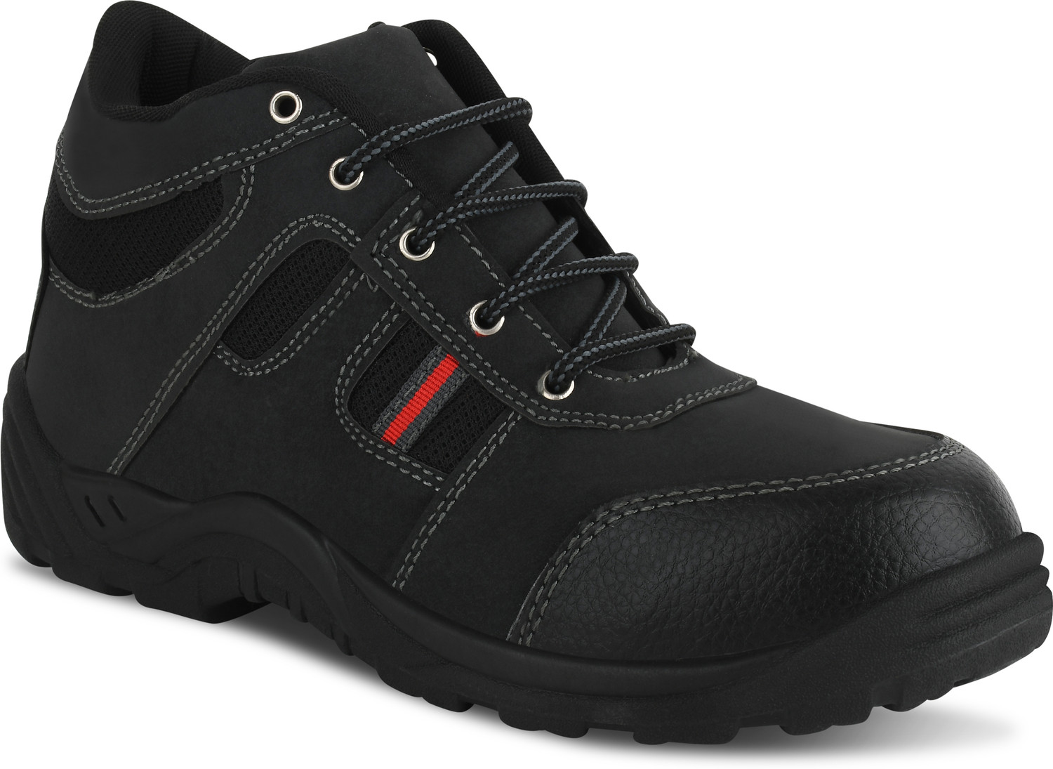 Image of Elecant Industrial Safety Shoes with Steel Toe Protection and PVC Sole For Men