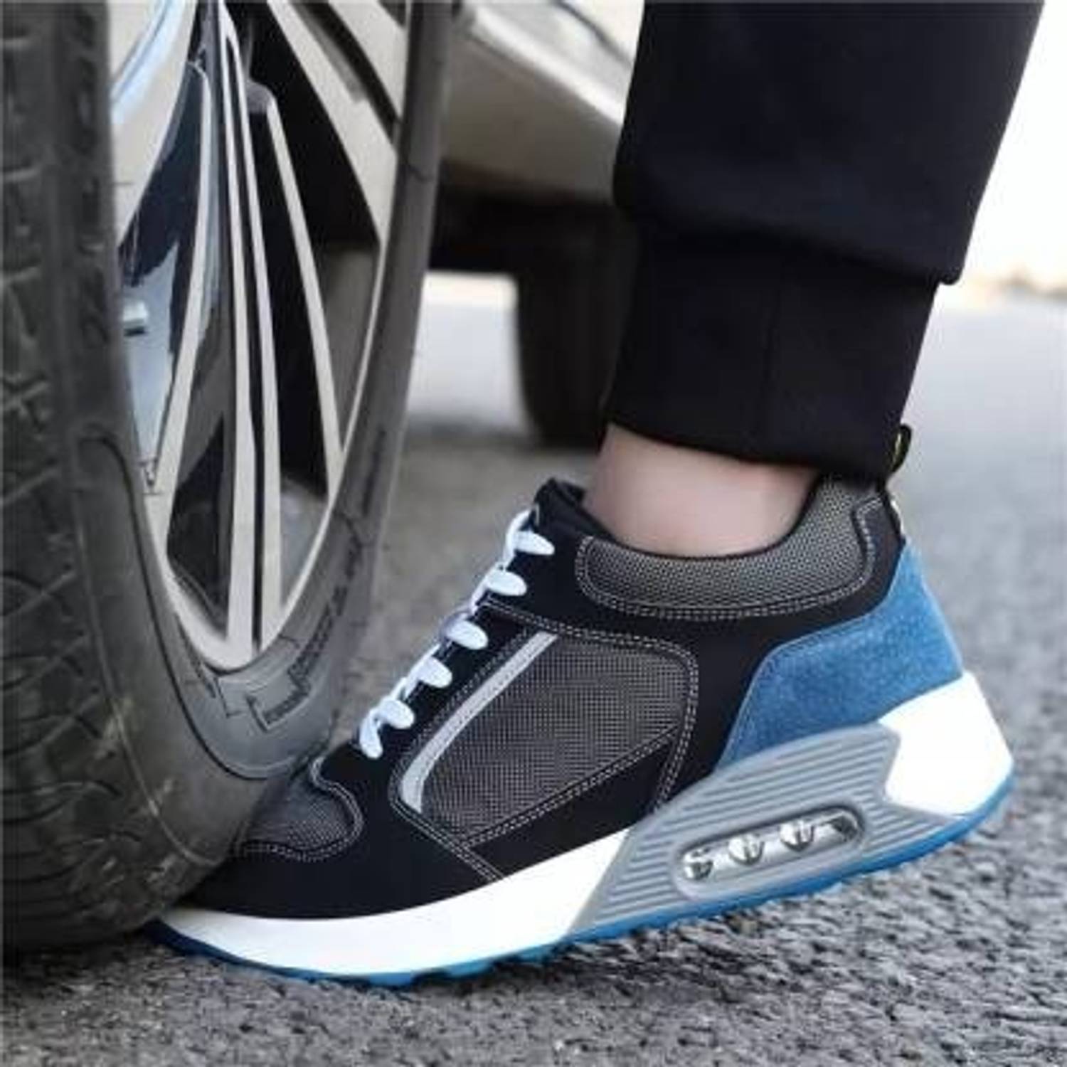 Berkins Steel Toe Mesh, Synthetic Safety Shoe