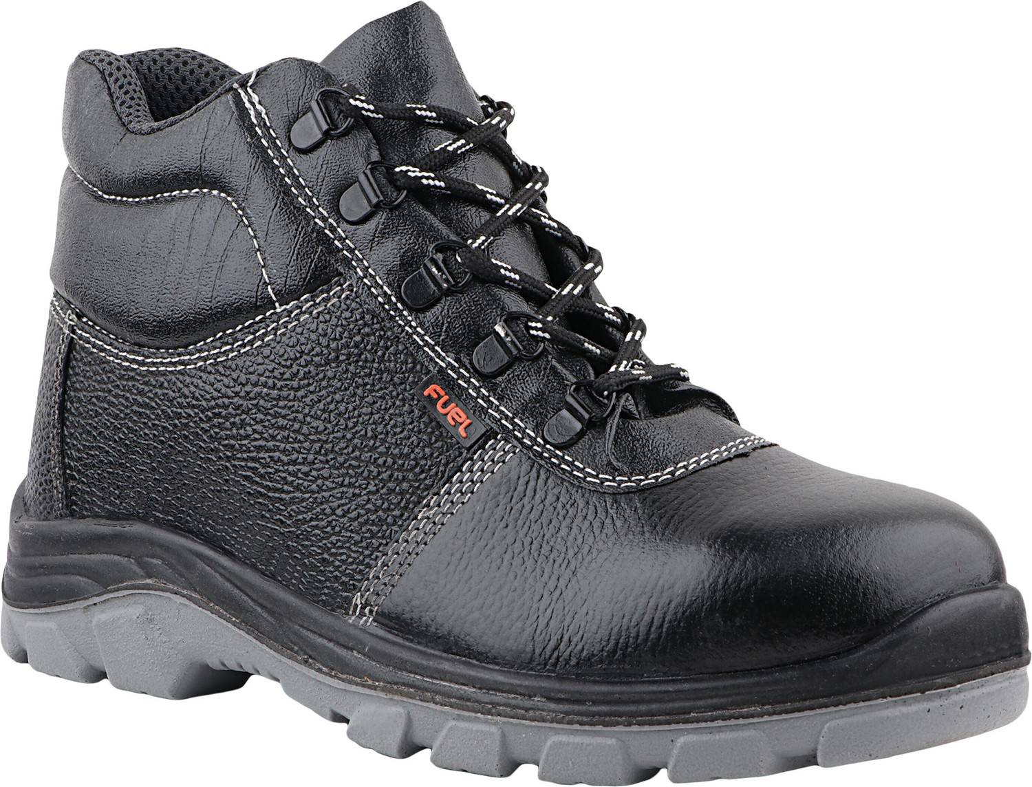 Image of Fuel Steel Toe Grain Leather Safety Shoe